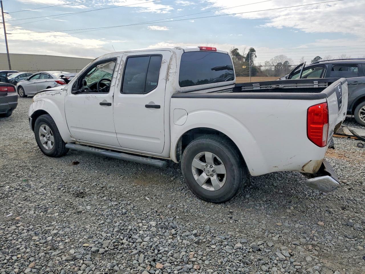 2011 Nissan Frontier S/sv/sl/pro-4x White vin: 1N6AD0ER7BC437461