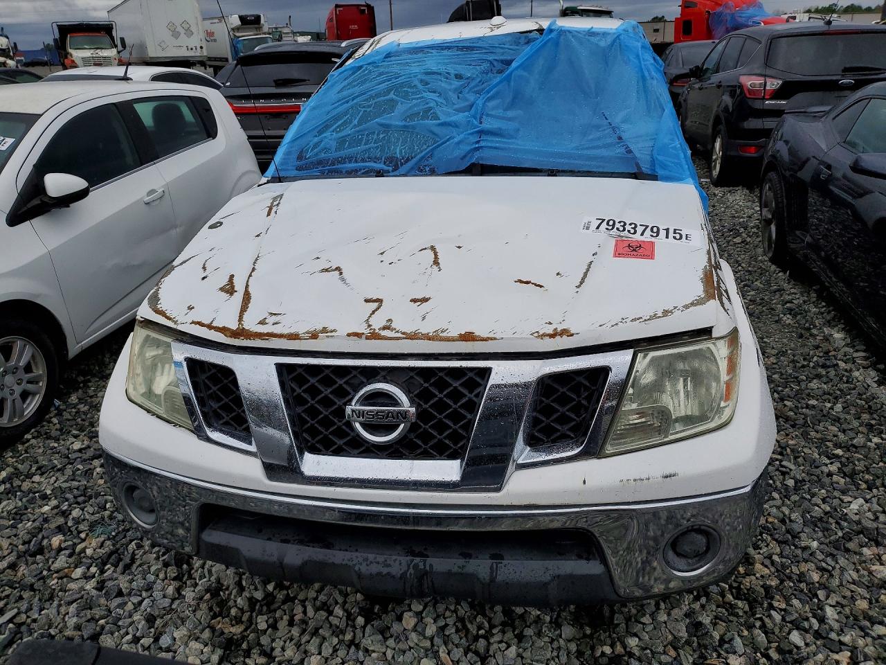 2011 Nissan Frontier S/sv/sl/pro-4x White vin: 1N6AD0ER7BC437461