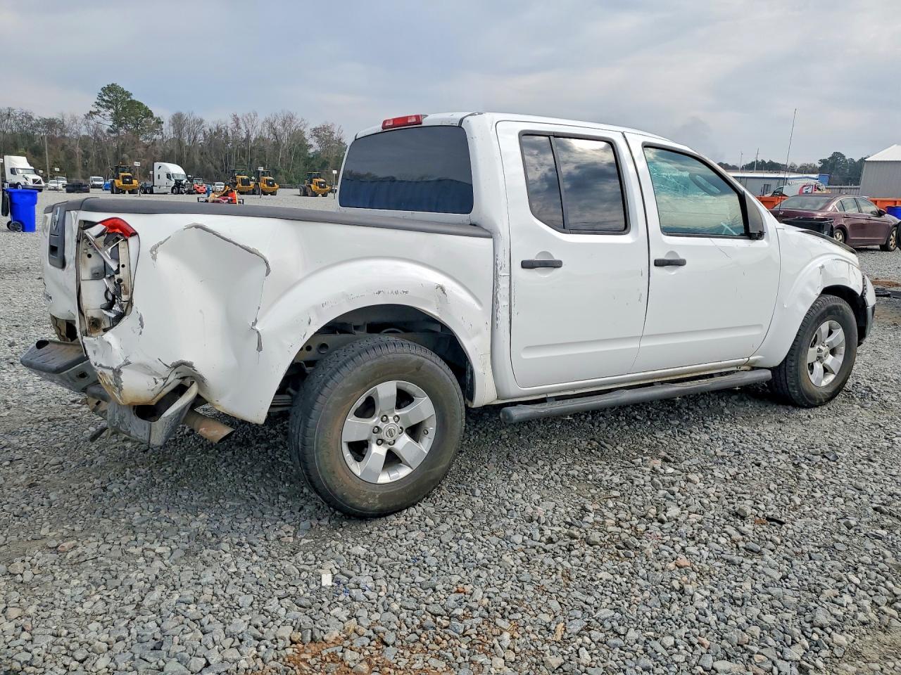 2011 Nissan Frontier S/sv/sl/pro-4x White vin: 1N6AD0ER7BC437461