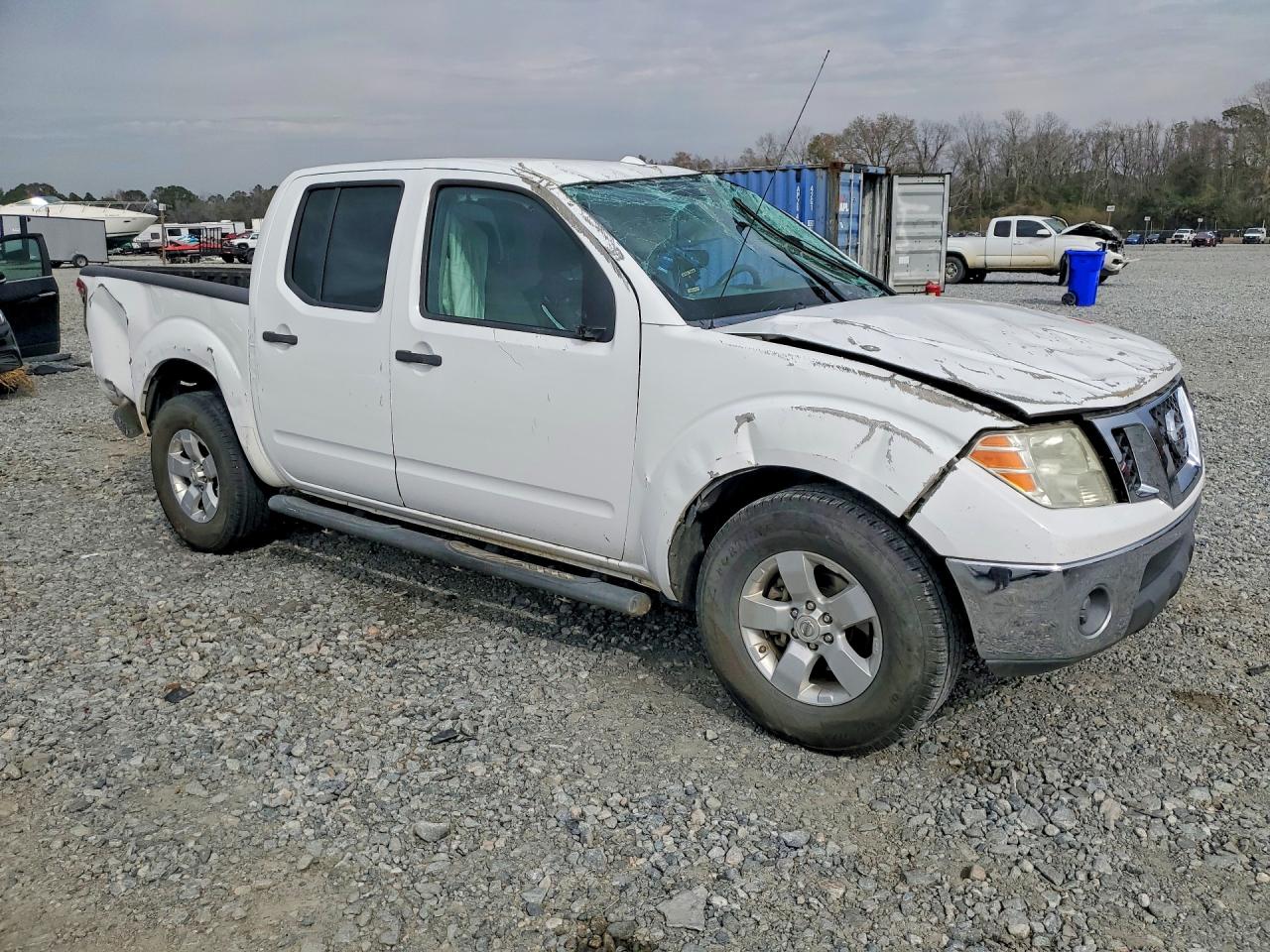2011 Nissan Frontier S/sv/sl/pro-4x White vin: 1N6AD0ER7BC437461