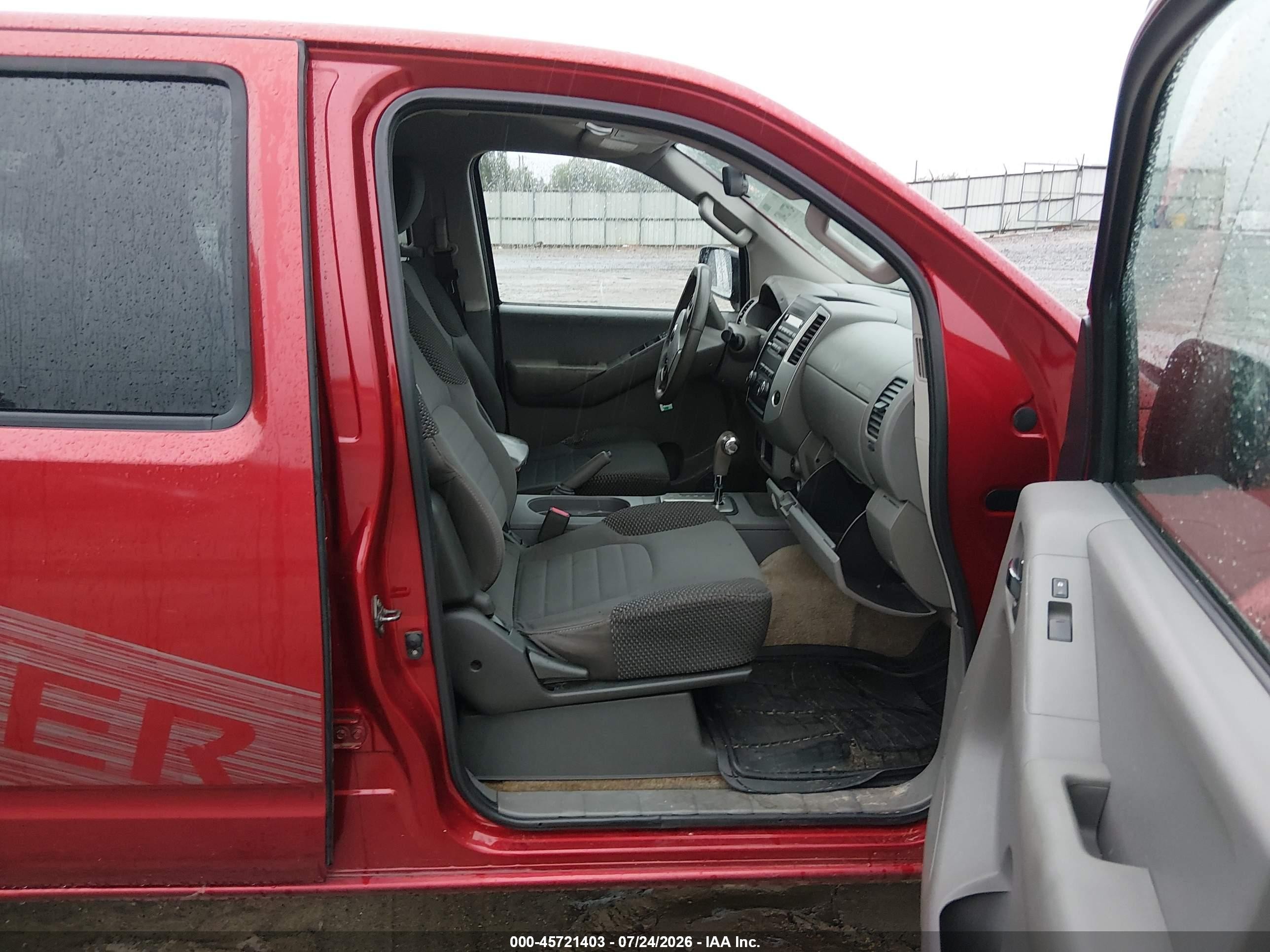 2012 Nissan Frontier Sv Red vin: 1N6AD0ER7CC428650