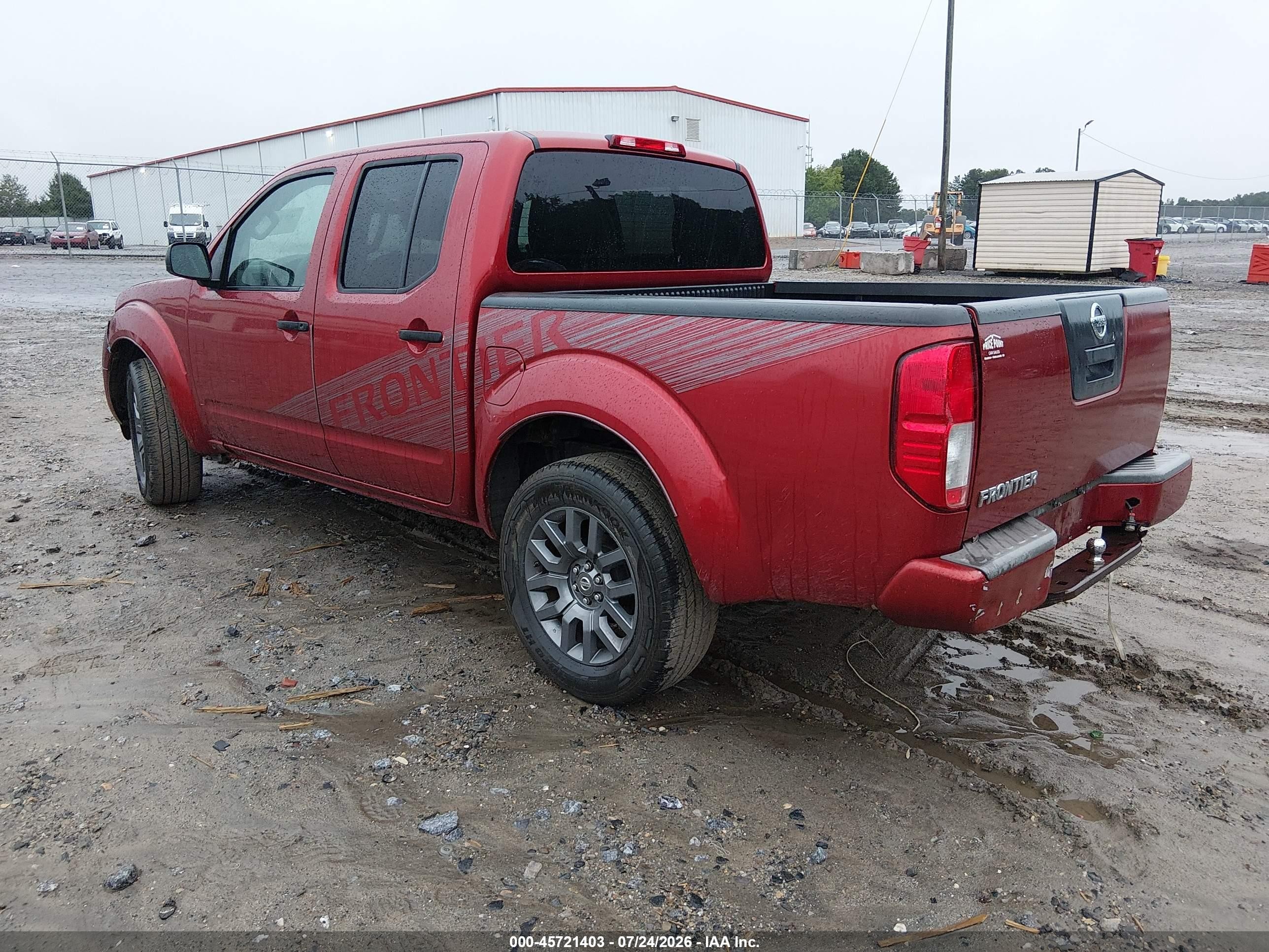 2012 Nissan Frontier Sv Red vin: 1N6AD0ER7CC428650