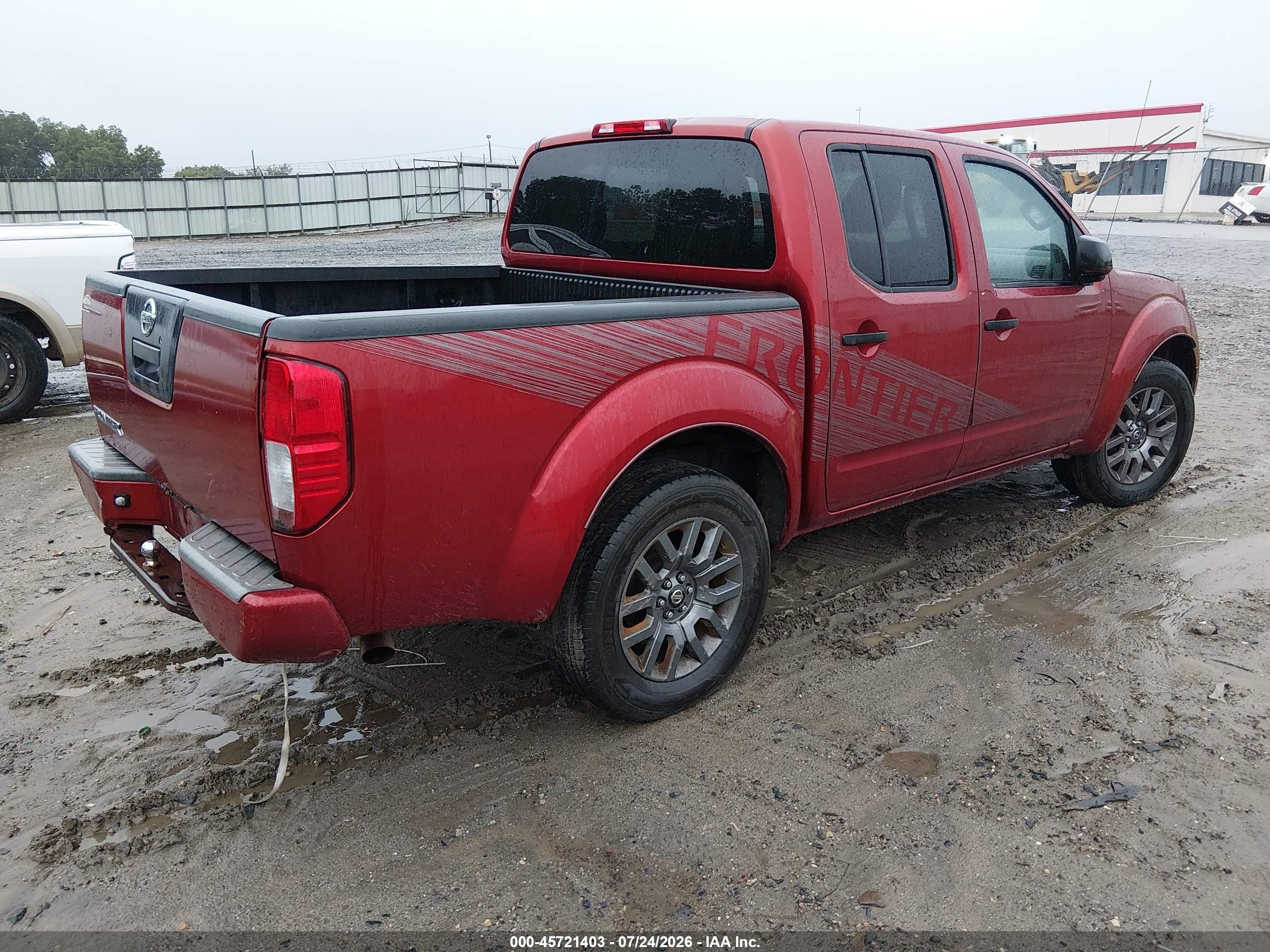 2012 Nissan Frontier Sv Red vin: 1N6AD0ER7CC428650
