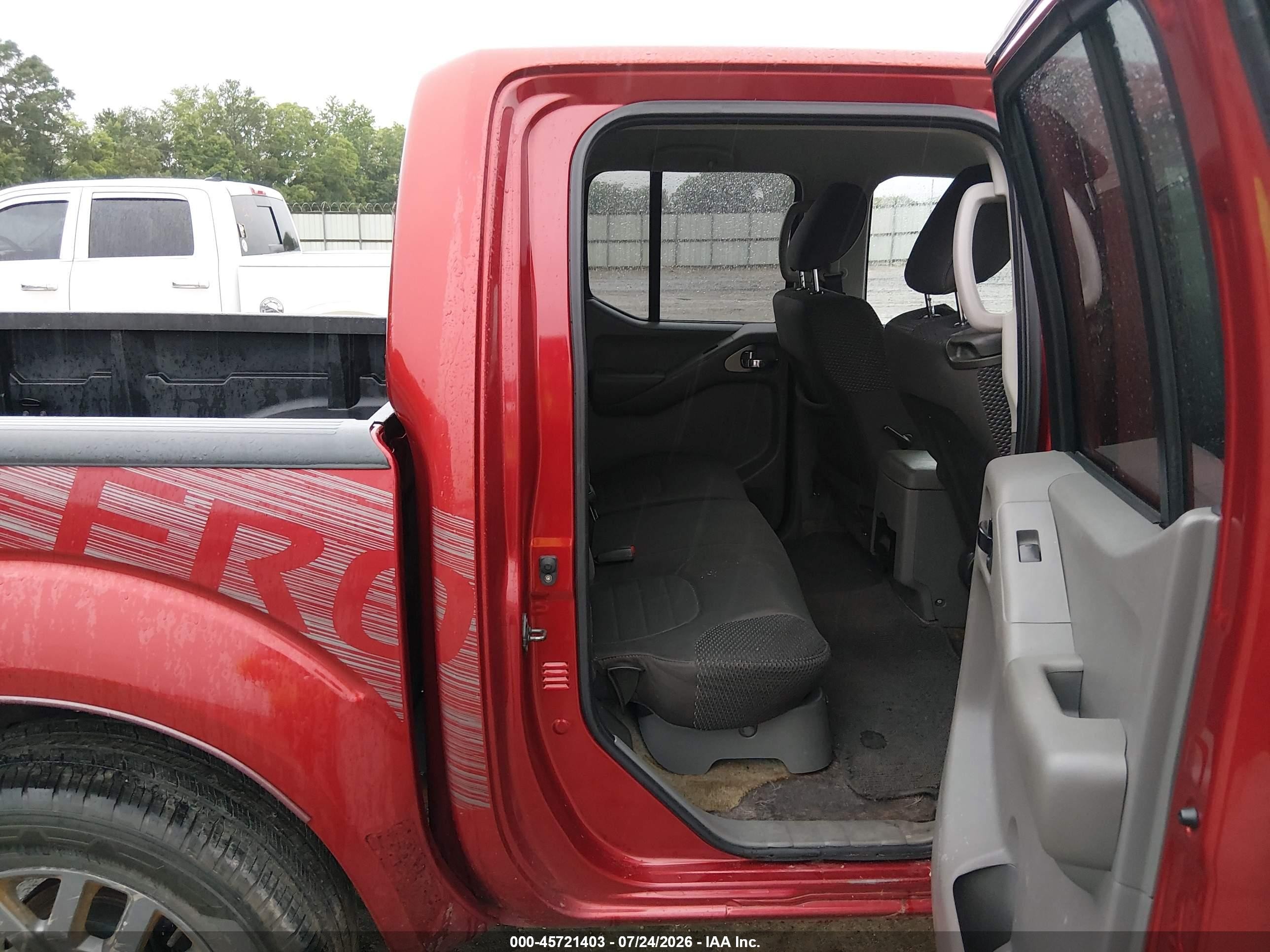 2012 Nissan Frontier Sv Red vin: 1N6AD0ER7CC428650