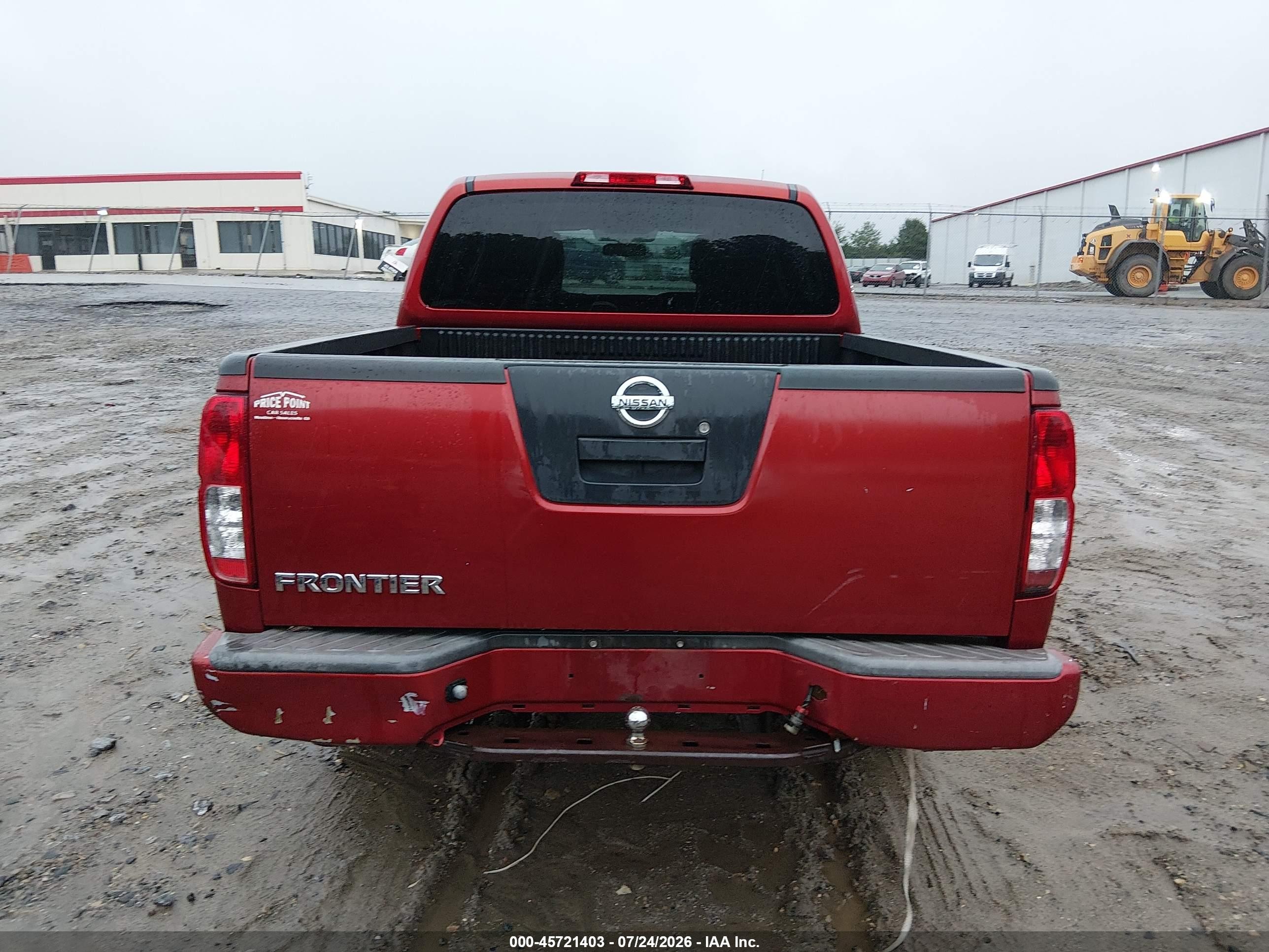 2012 Nissan Frontier Sv Red vin: 1N6AD0ER7CC428650