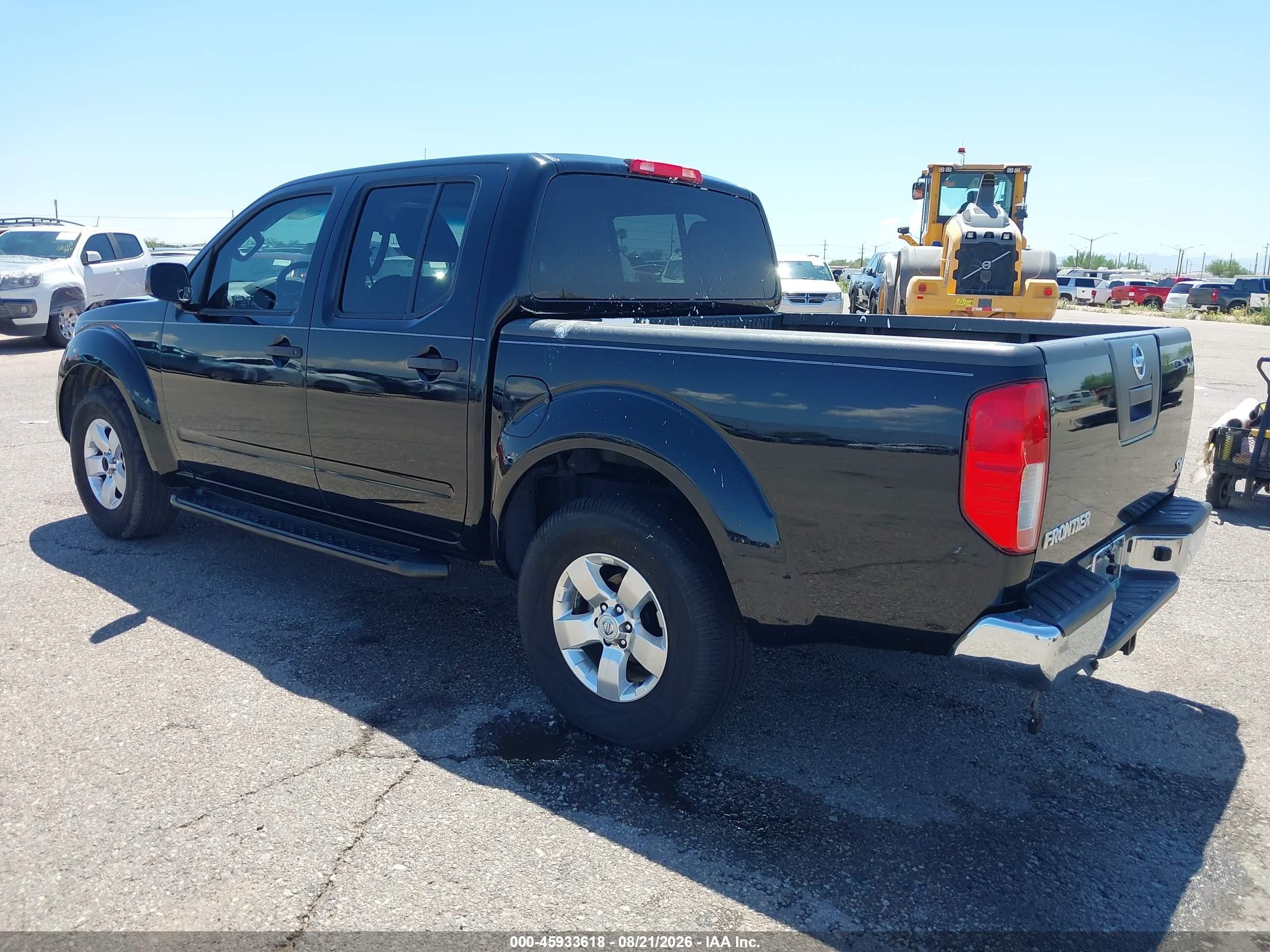 2012 Nissan Frontier Sv Black vin: 1N6AD0ER7CC435968