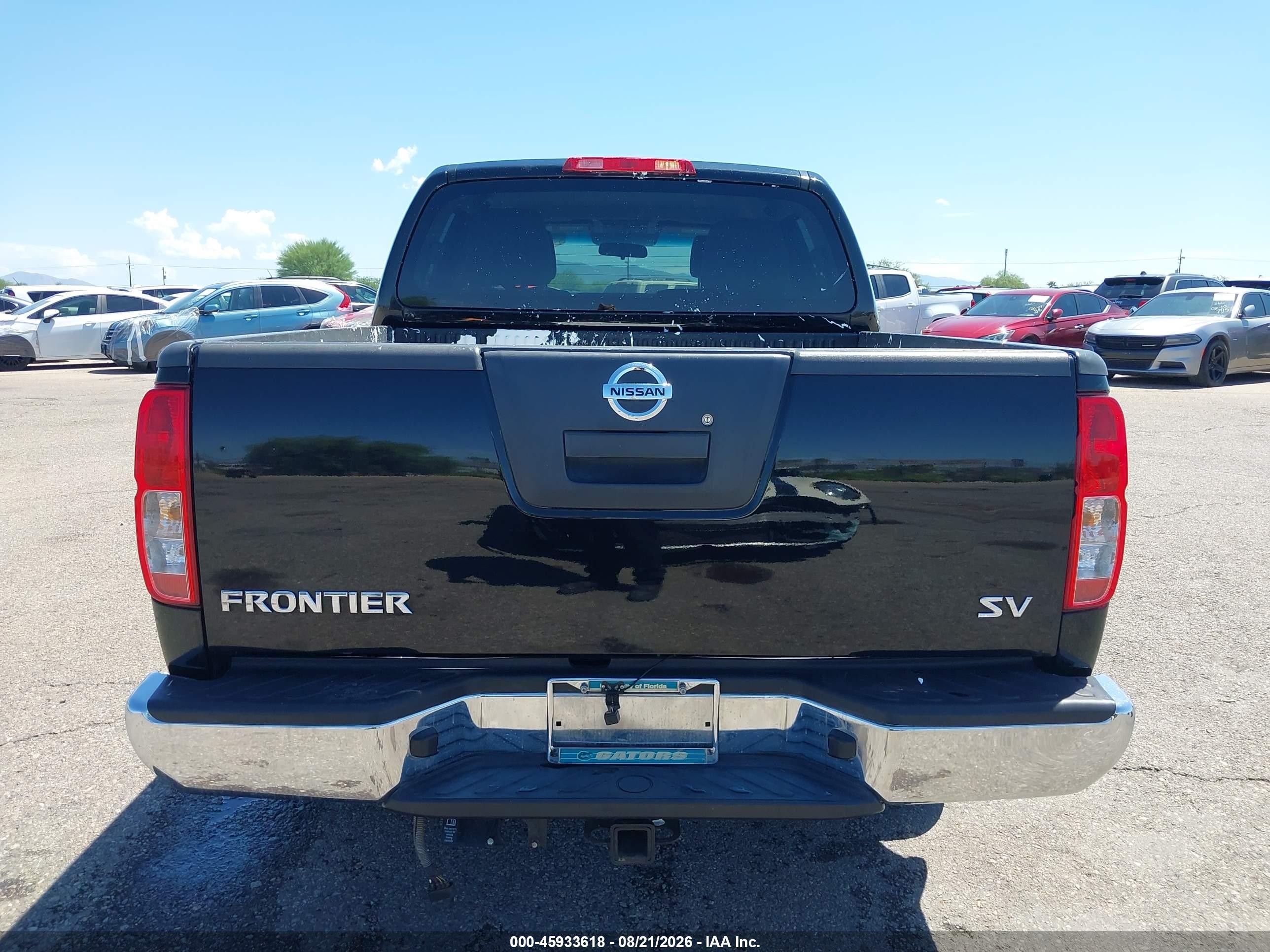 2012 Nissan Frontier Sv Black vin: 1N6AD0ER7CC435968