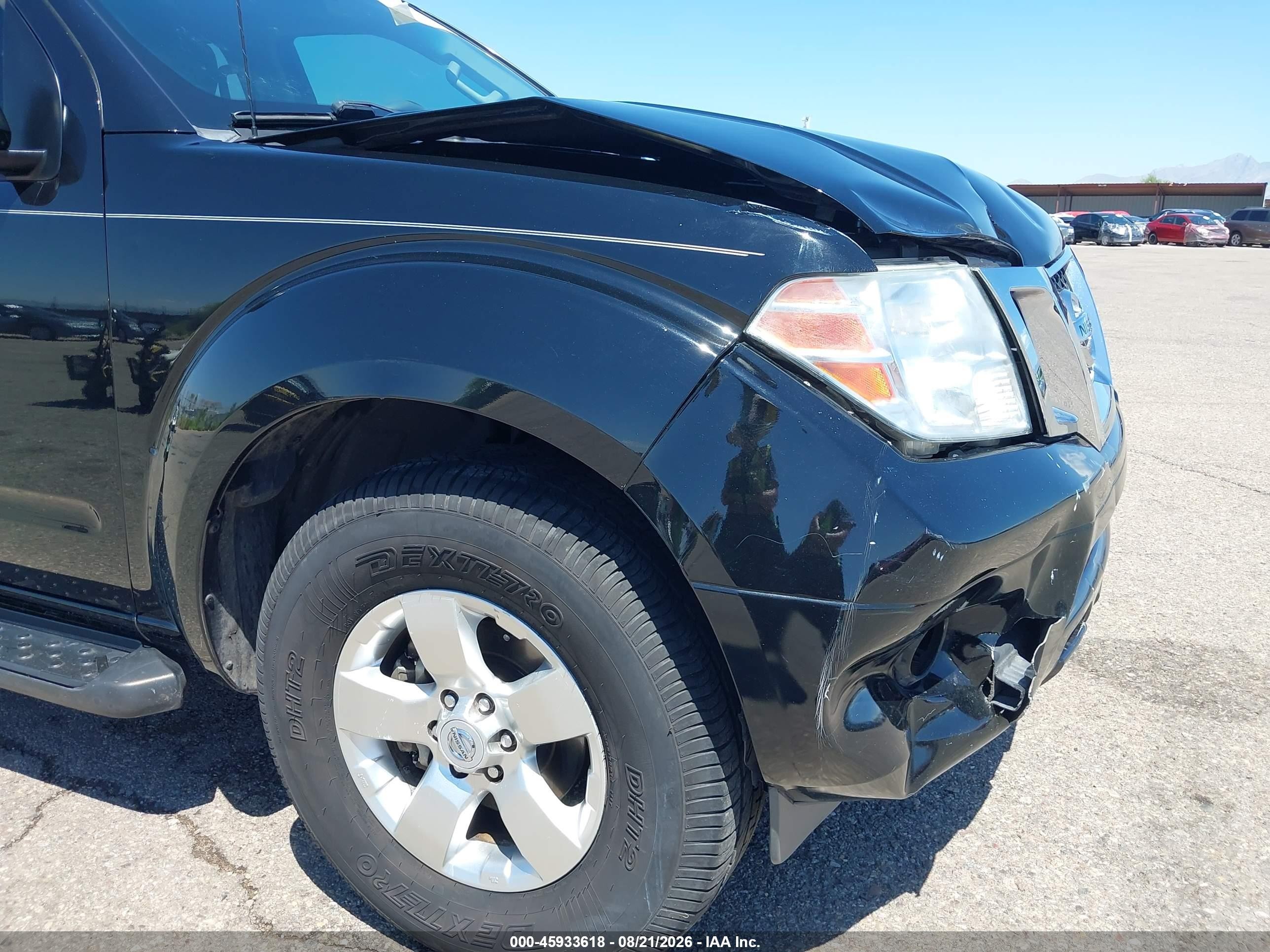 2012 Nissan Frontier Sv Black vin: 1N6AD0ER7CC435968