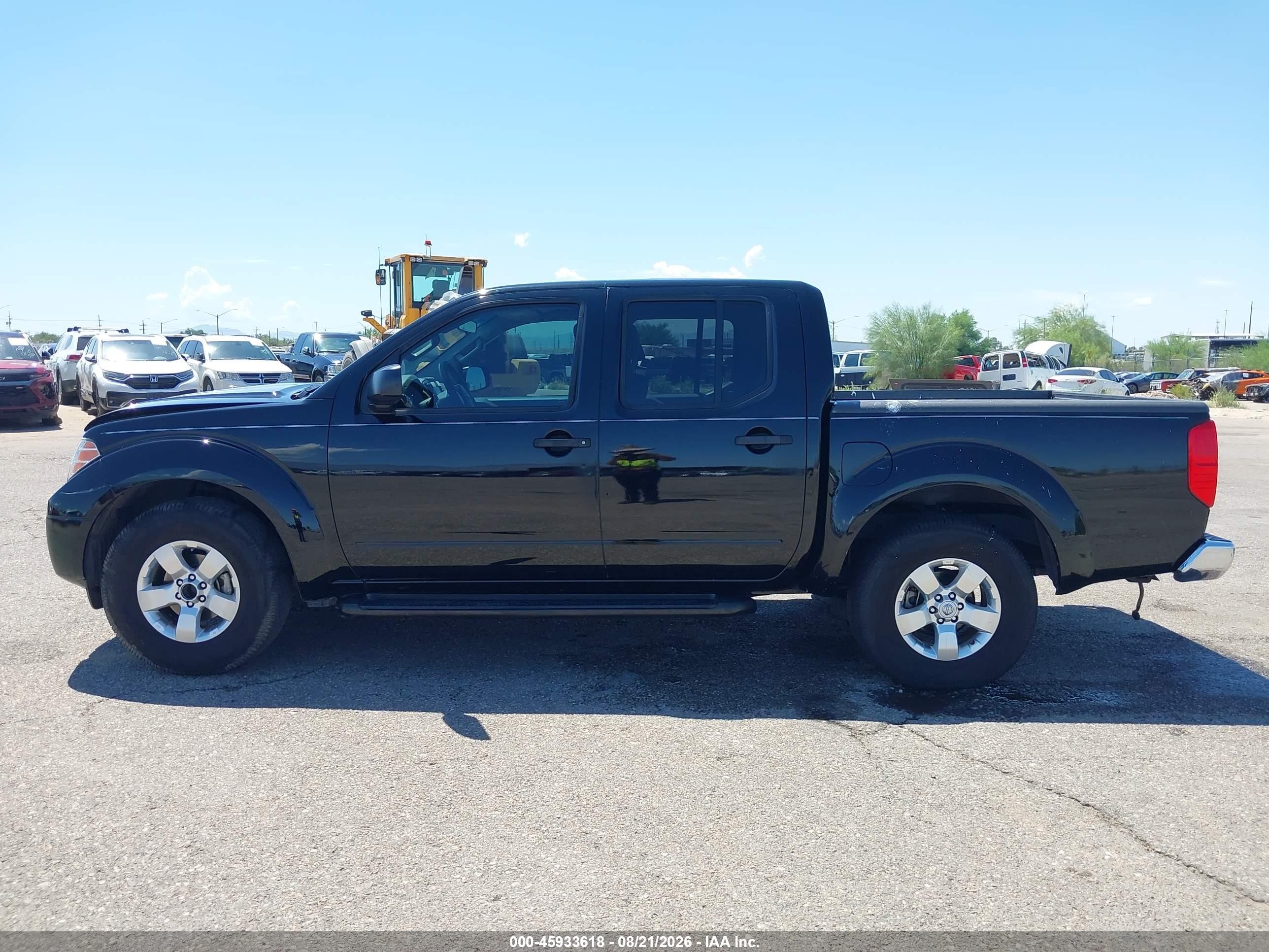 2012 Nissan Frontier Sv Black vin: 1N6AD0ER7CC435968
