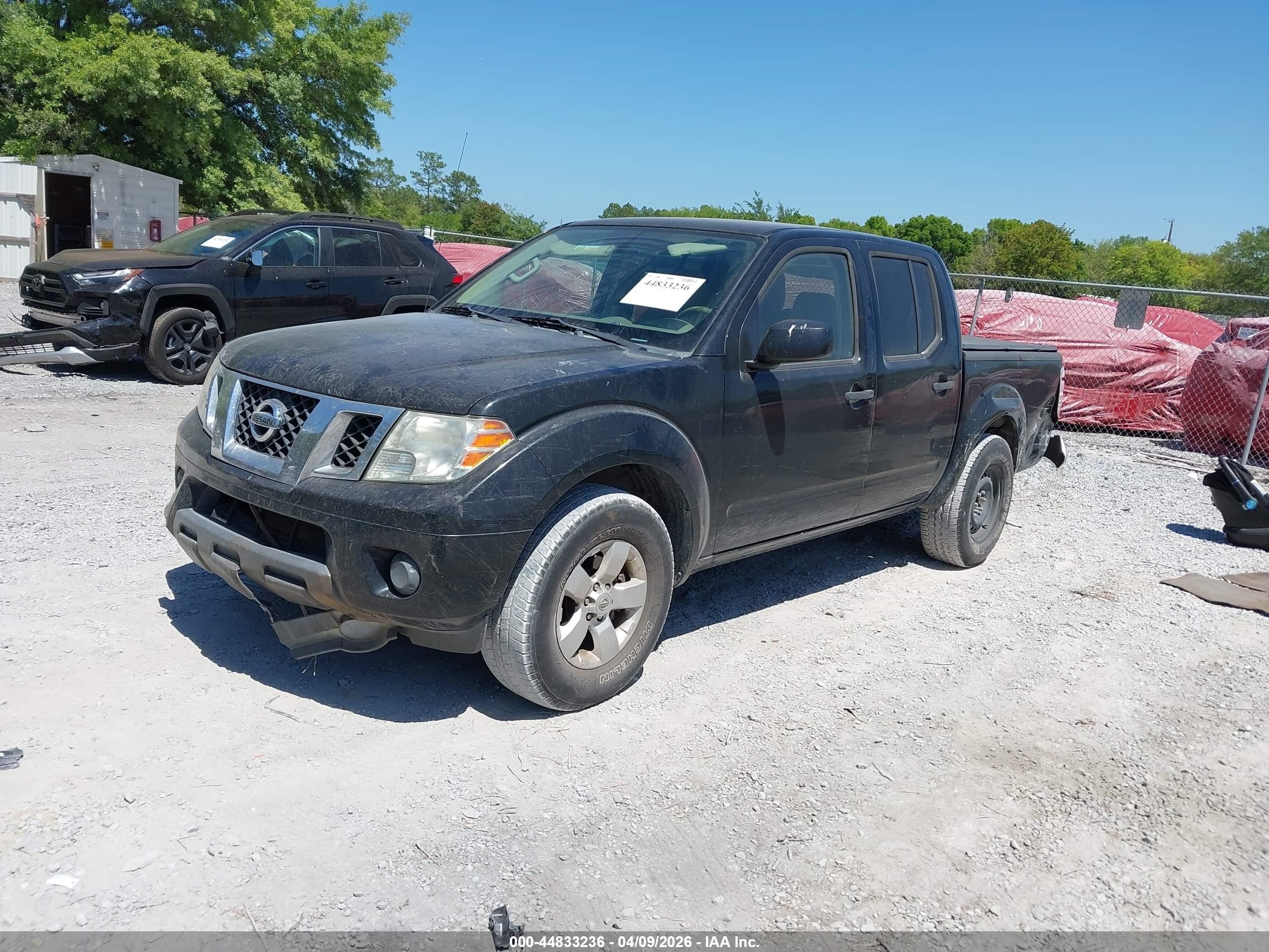 2012 Nissan Frontier Sv Black vin: 1N6AD0ER7CC461728