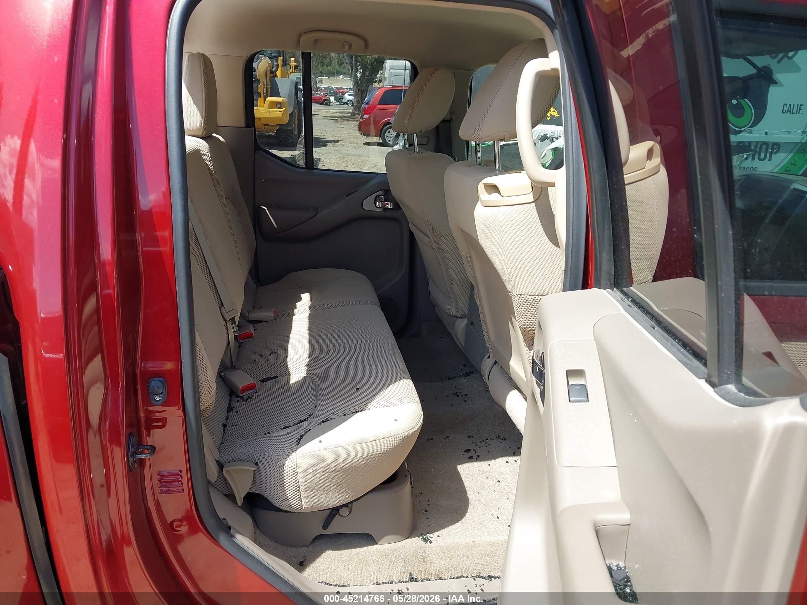 2013 Nissan Frontier Sv Red vin: 1N6AD0ER7DN724970