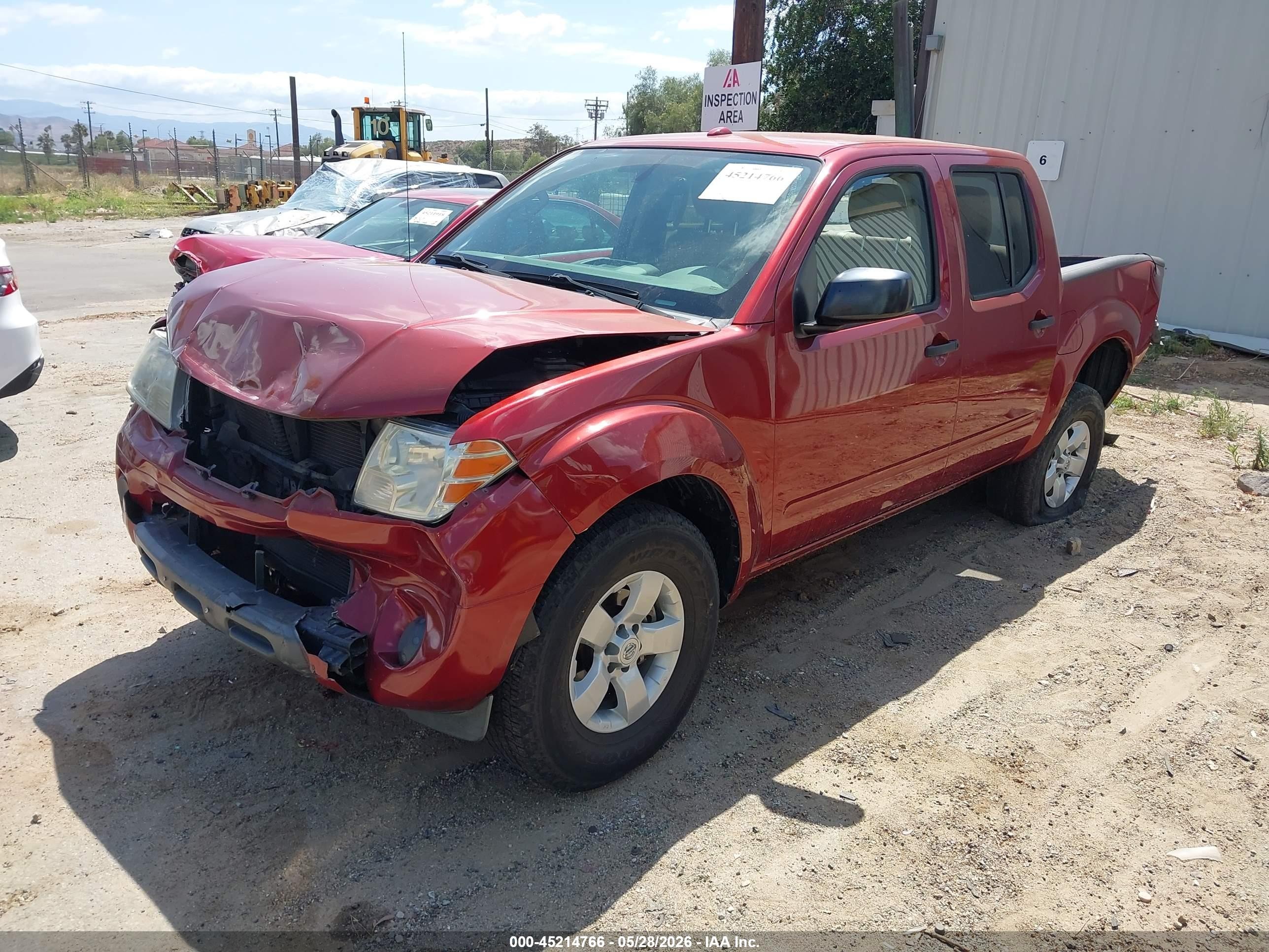 2013 Nissan Frontier Sv Red vin: 1N6AD0ER7DN724970