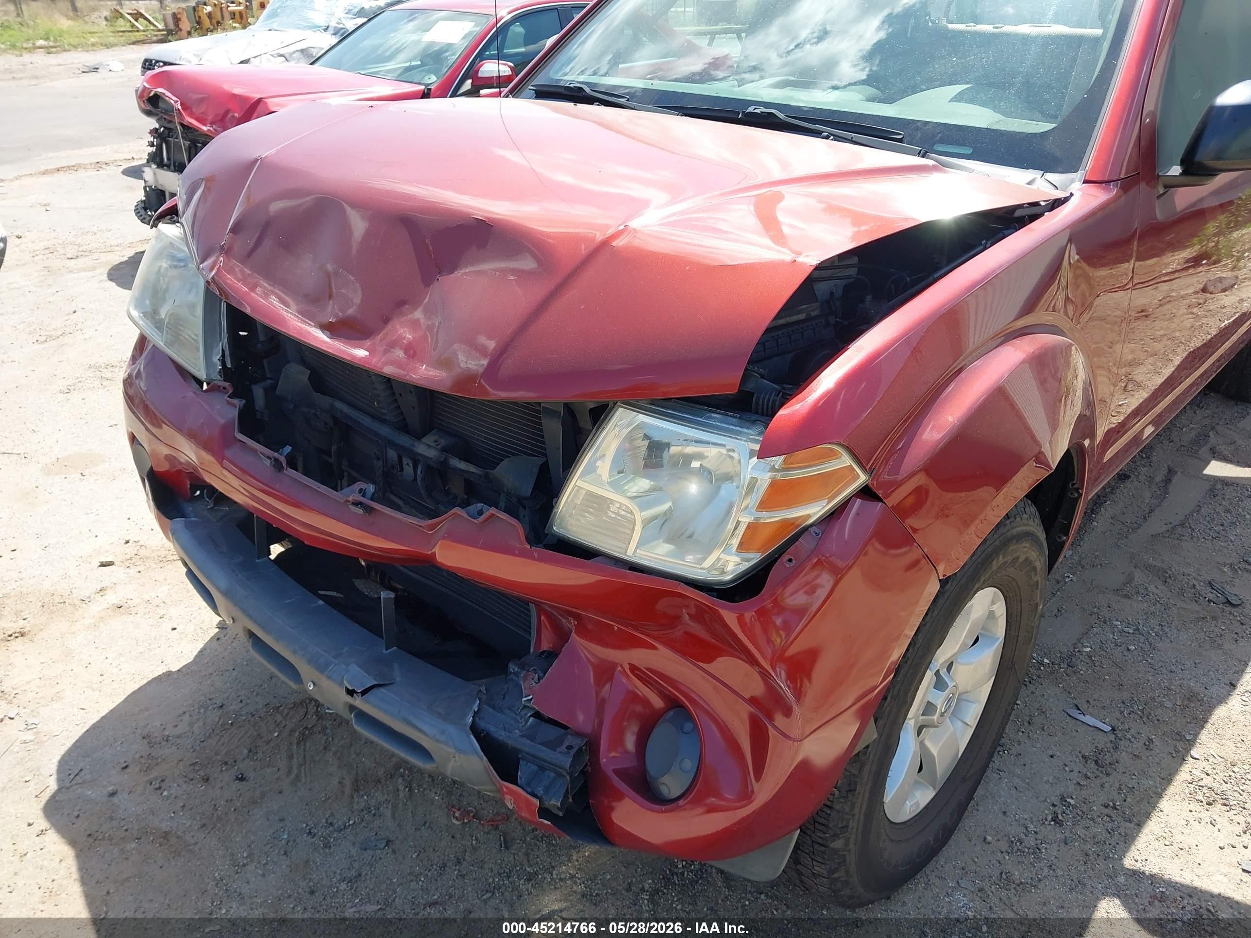 2013 Nissan Frontier Sv Red vin: 1N6AD0ER7DN724970