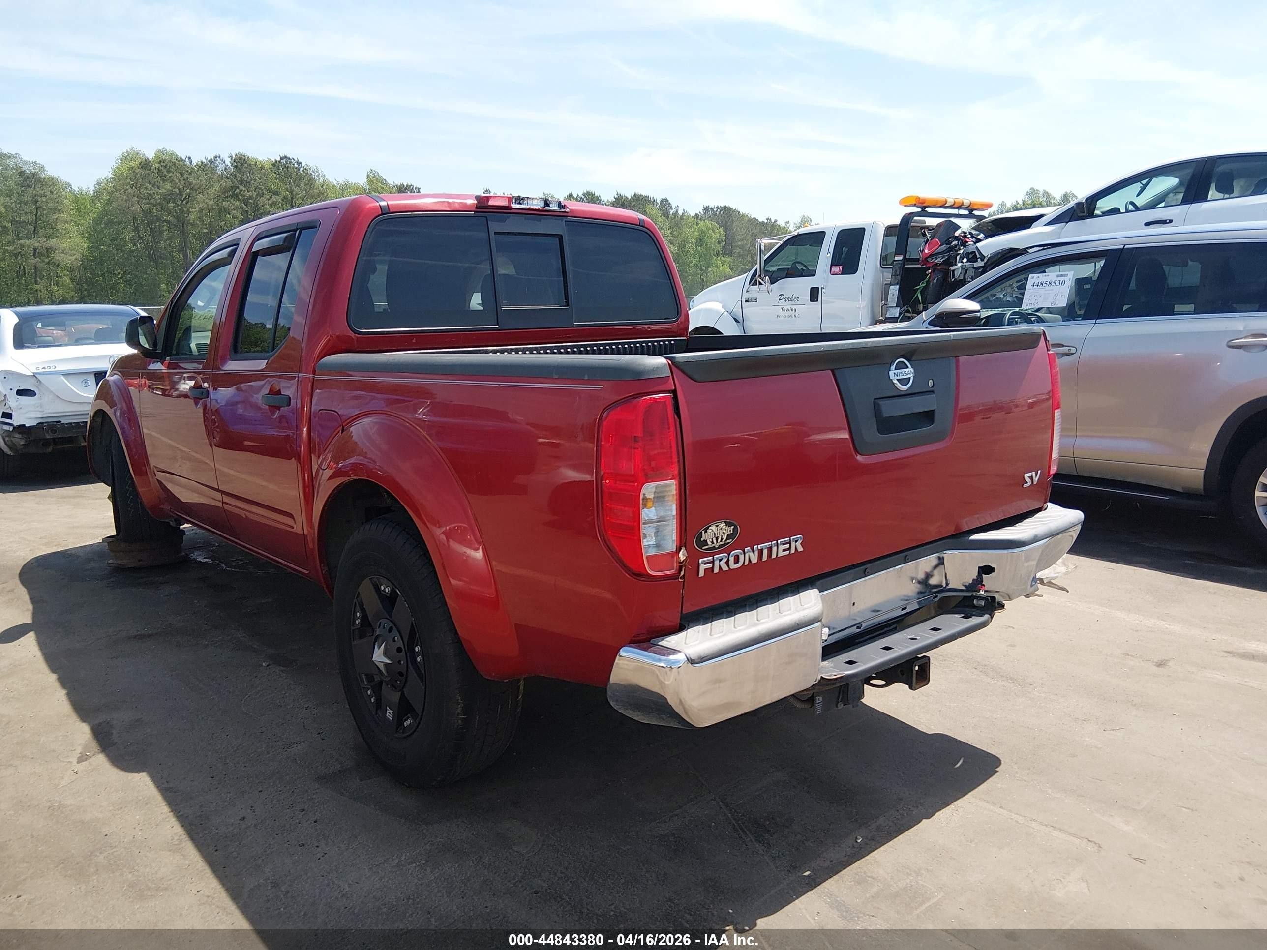2014 Nissan Frontier Sv Red vin: 1N6AD0ER7EN707510