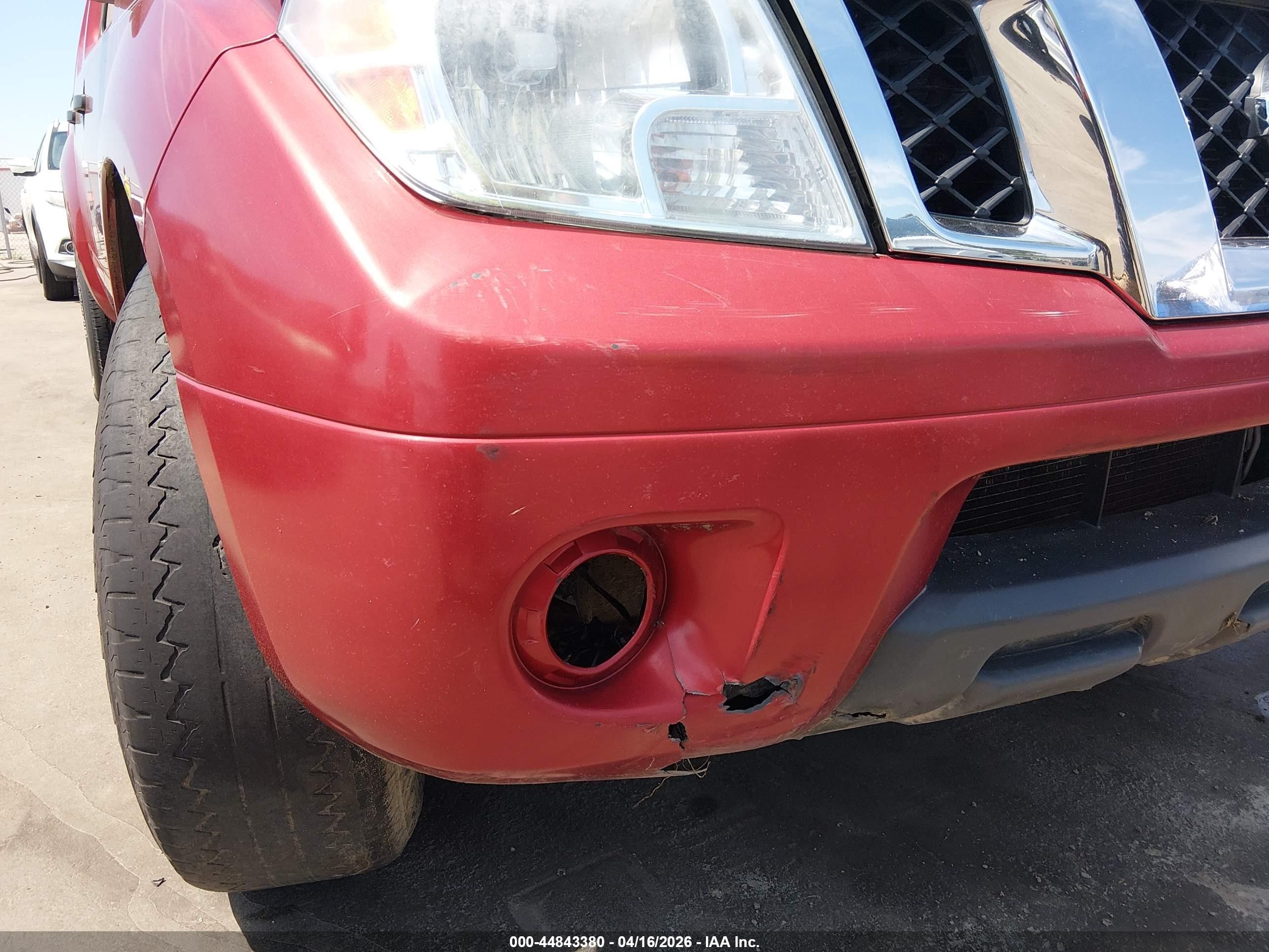2014 Nissan Frontier Sv Red vin: 1N6AD0ER7EN707510