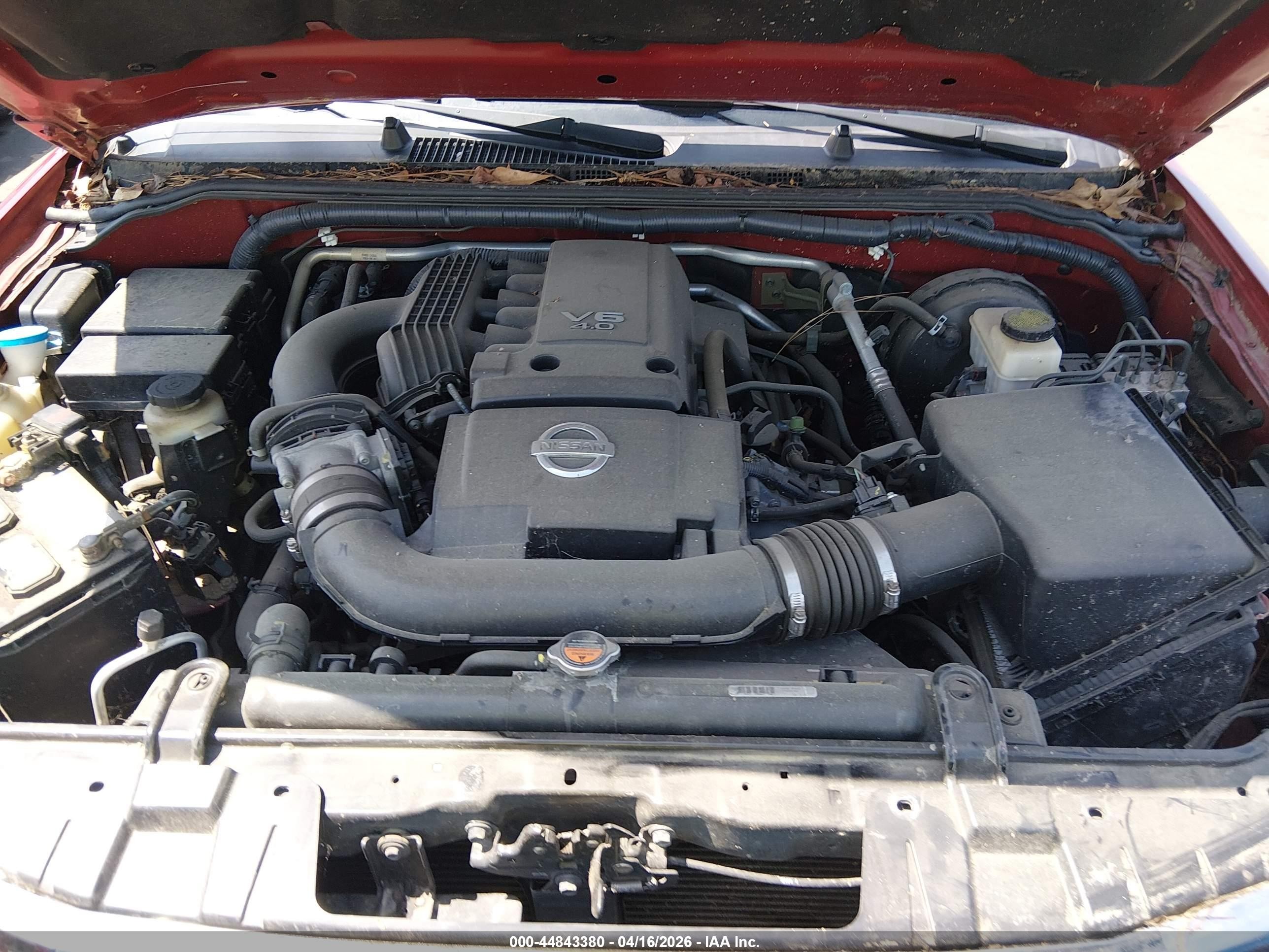 2014 Nissan Frontier Sv Red vin: 1N6AD0ER7EN707510