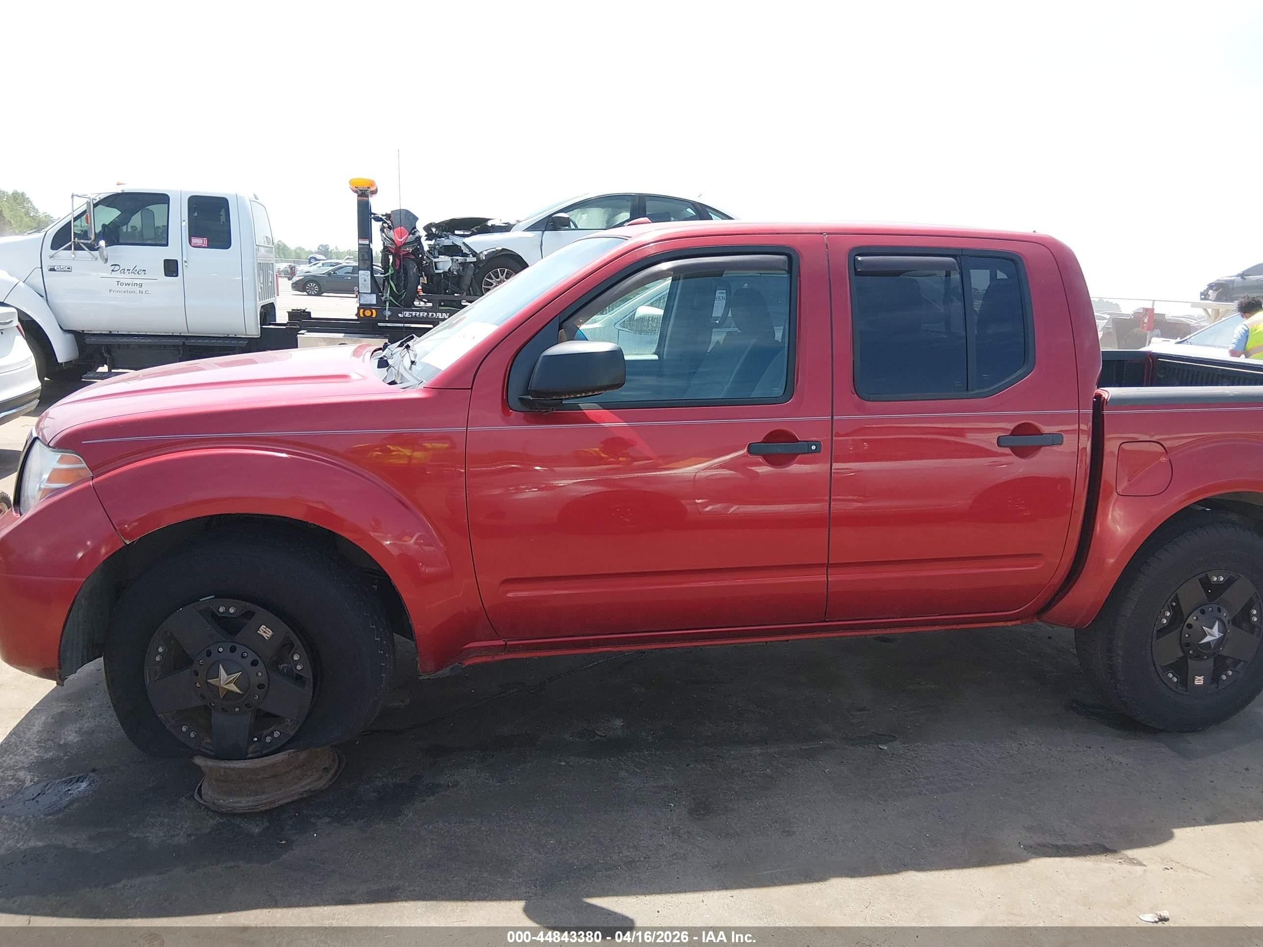 2014 Nissan Frontier Sv Red vin: 1N6AD0ER7EN707510