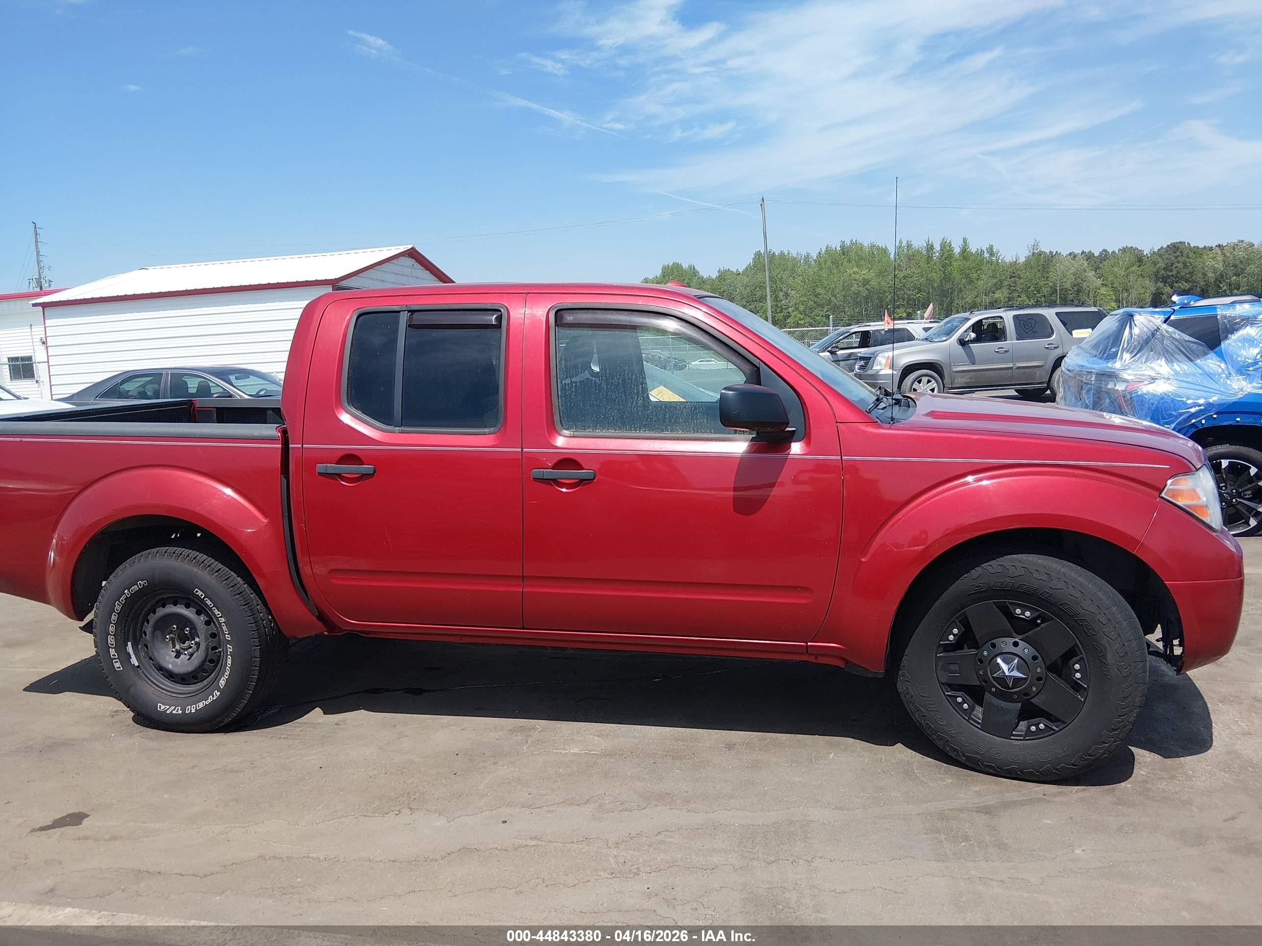2014 Nissan Frontier Sv Red vin: 1N6AD0ER7EN707510