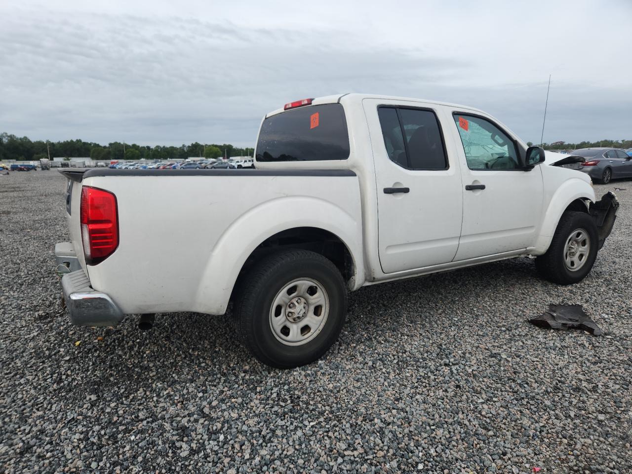 2014 Nissan Frontier S White vin: 1N6AD0ER7EN751362
