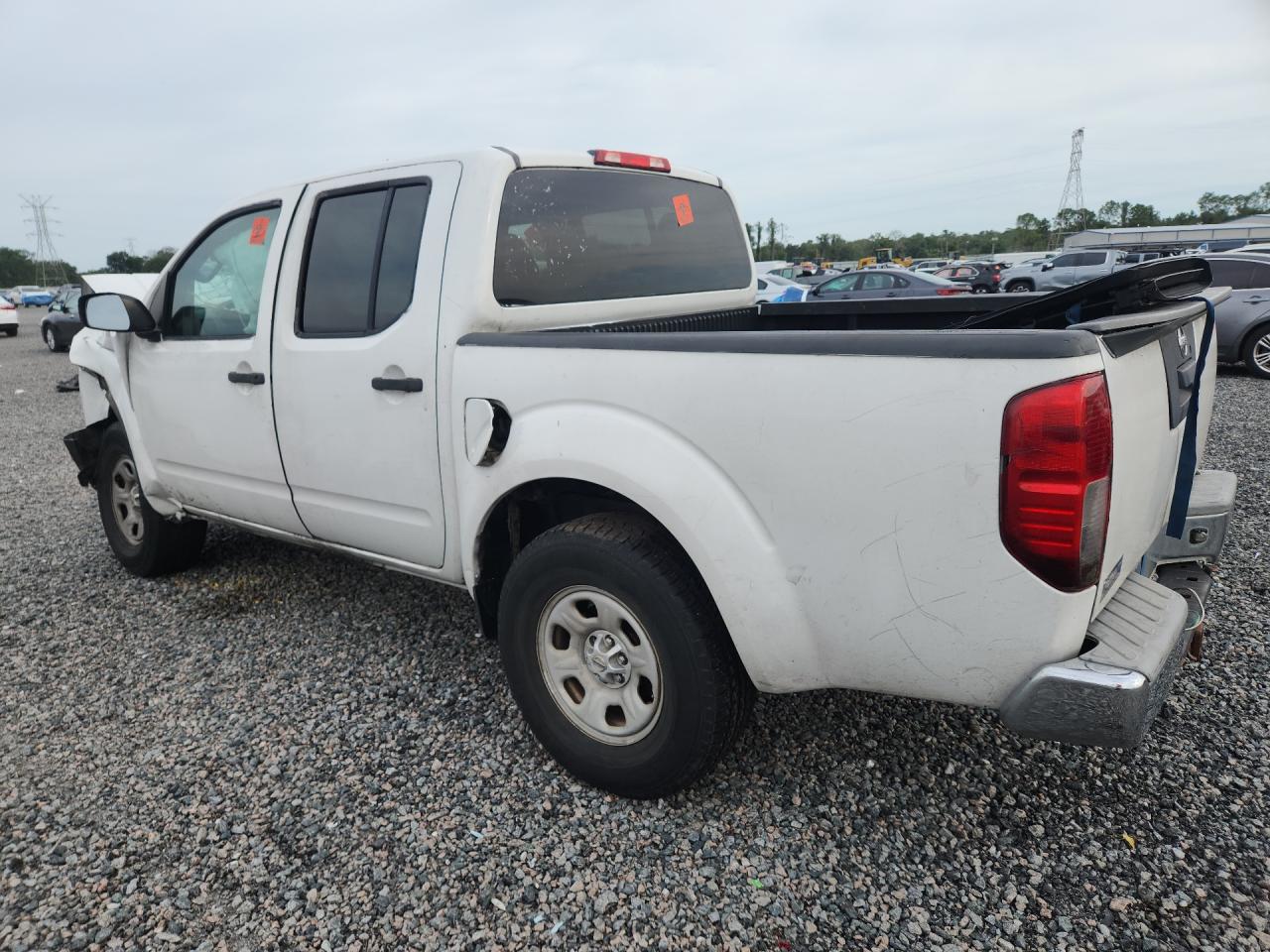 2014 Nissan Frontier S White vin: 1N6AD0ER7EN751362