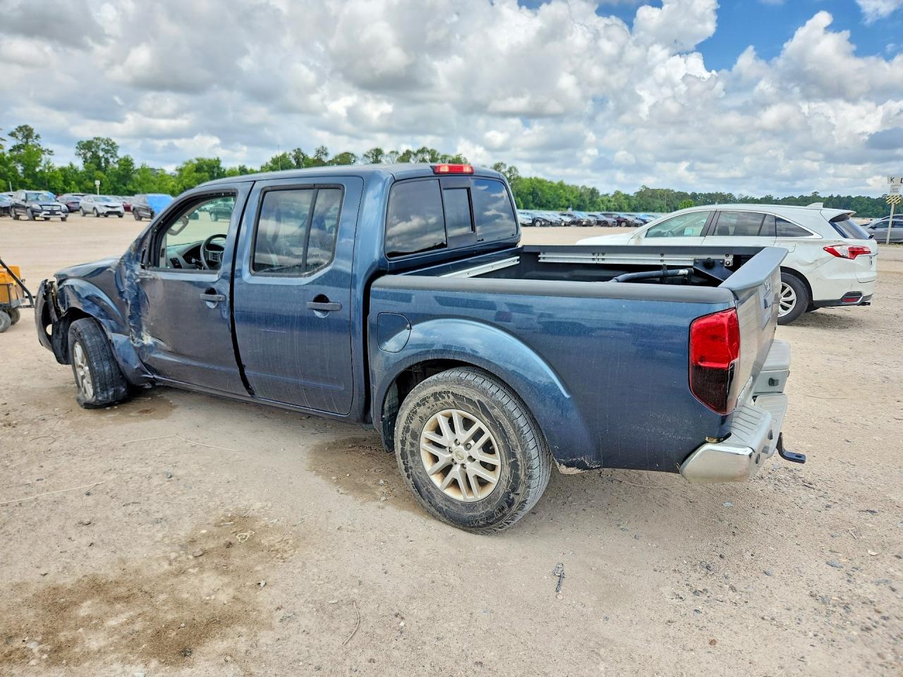 2014 Nissan Frontier S Blue vin: 1N6AD0ER7EN755301