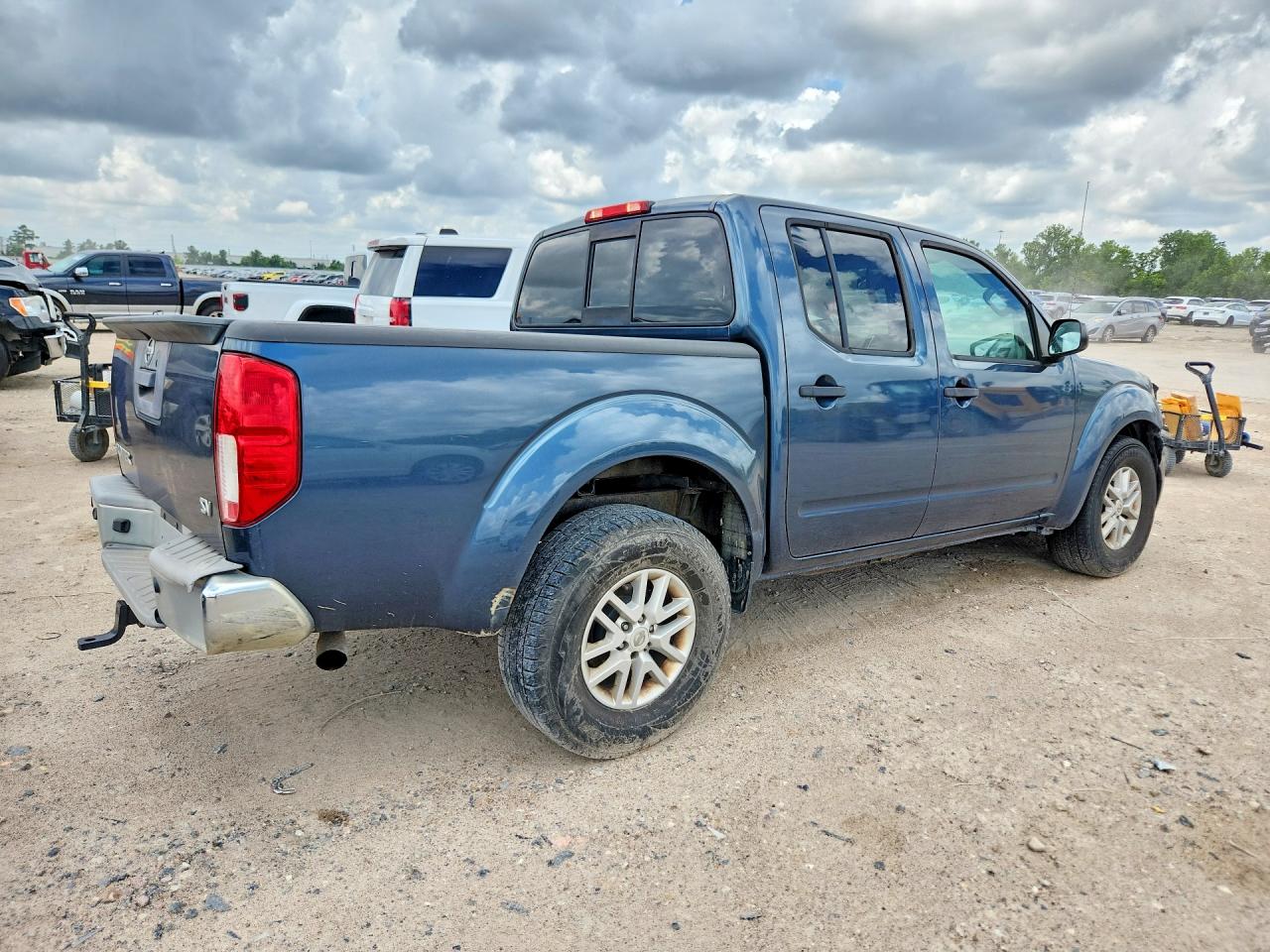2014 Nissan Frontier S Blue vin: 1N6AD0ER7EN755301