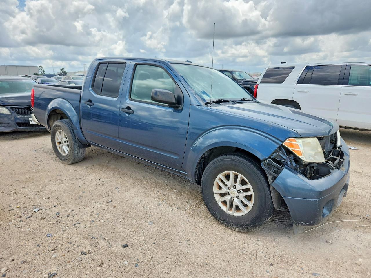 2014 Nissan Frontier S Blue vin: 1N6AD0ER7EN755301