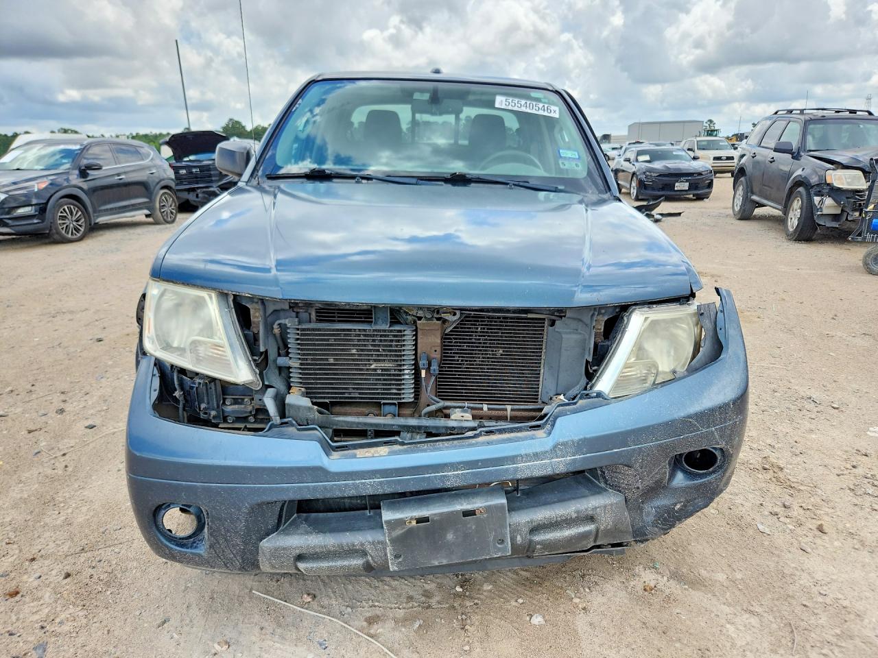 2014 Nissan Frontier S Blue vin: 1N6AD0ER7EN755301