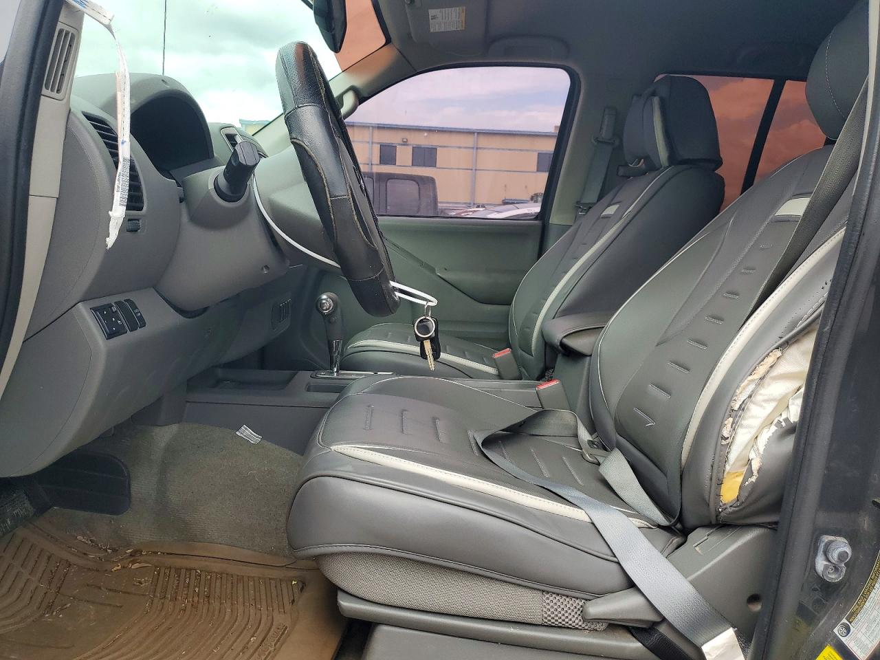 2015 Nissan Frontier Gray vin: 1N6AD0ER7FN711395