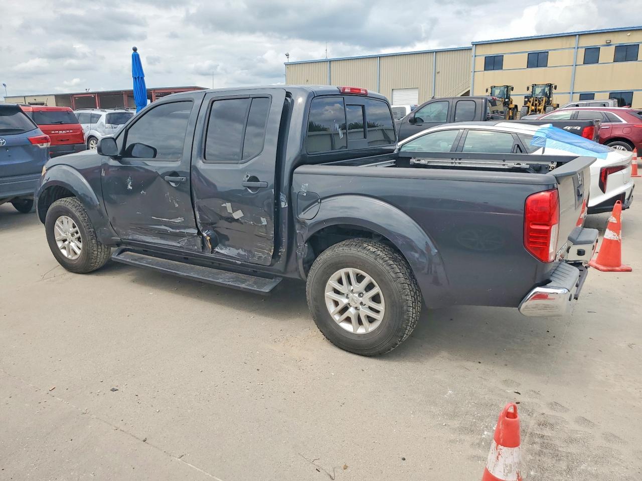 2015 Nissan Frontier Gray vin: 1N6AD0ER7FN711395