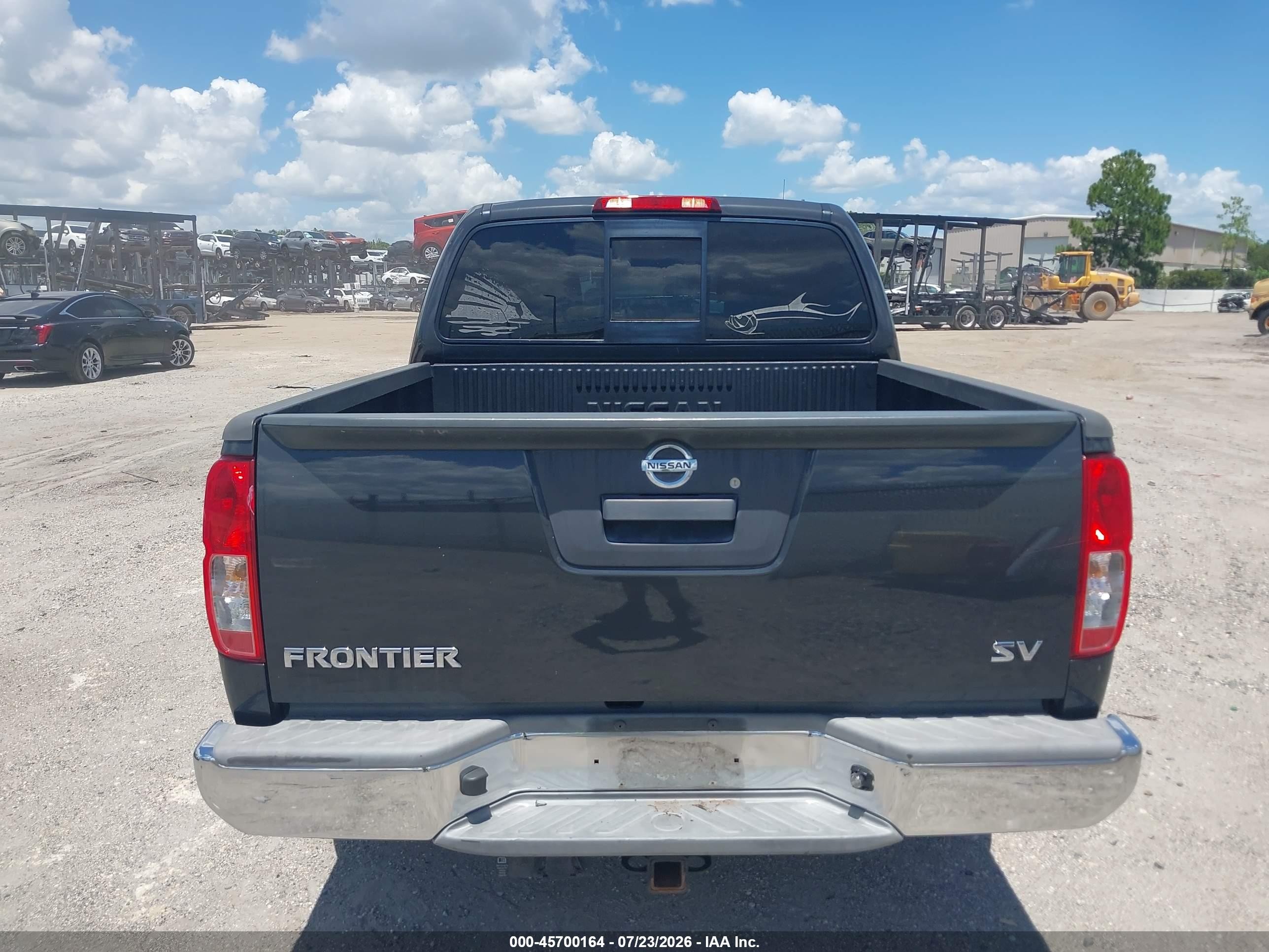 2015 Nissan Frontier Sv Gray vin: 1N6AD0ER7FN732067