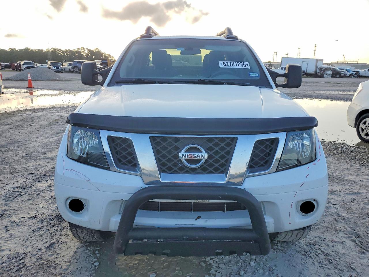 2016 Nissan Frontier S White vin: 1N6AD0ER7GN720910
