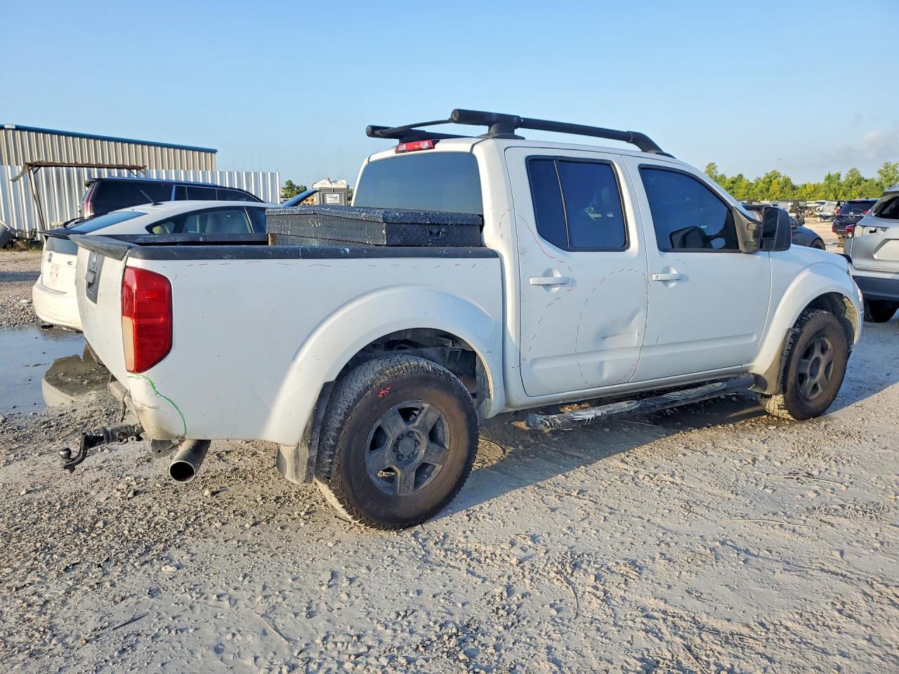 2016 Nissan Frontier S White vin: 1N6AD0ER7GN720910
