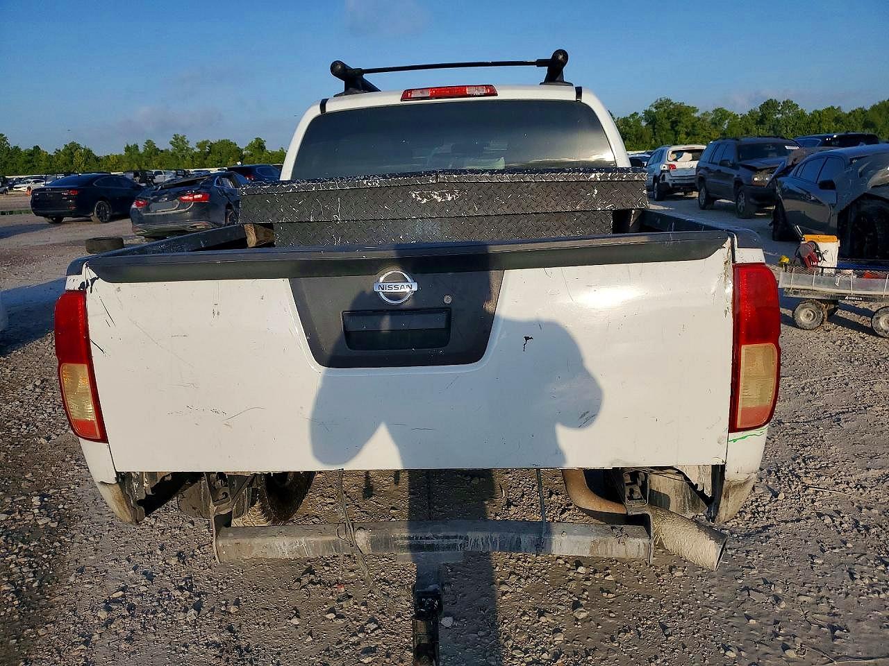 2016 Nissan Frontier S White vin: 1N6AD0ER7GN720910