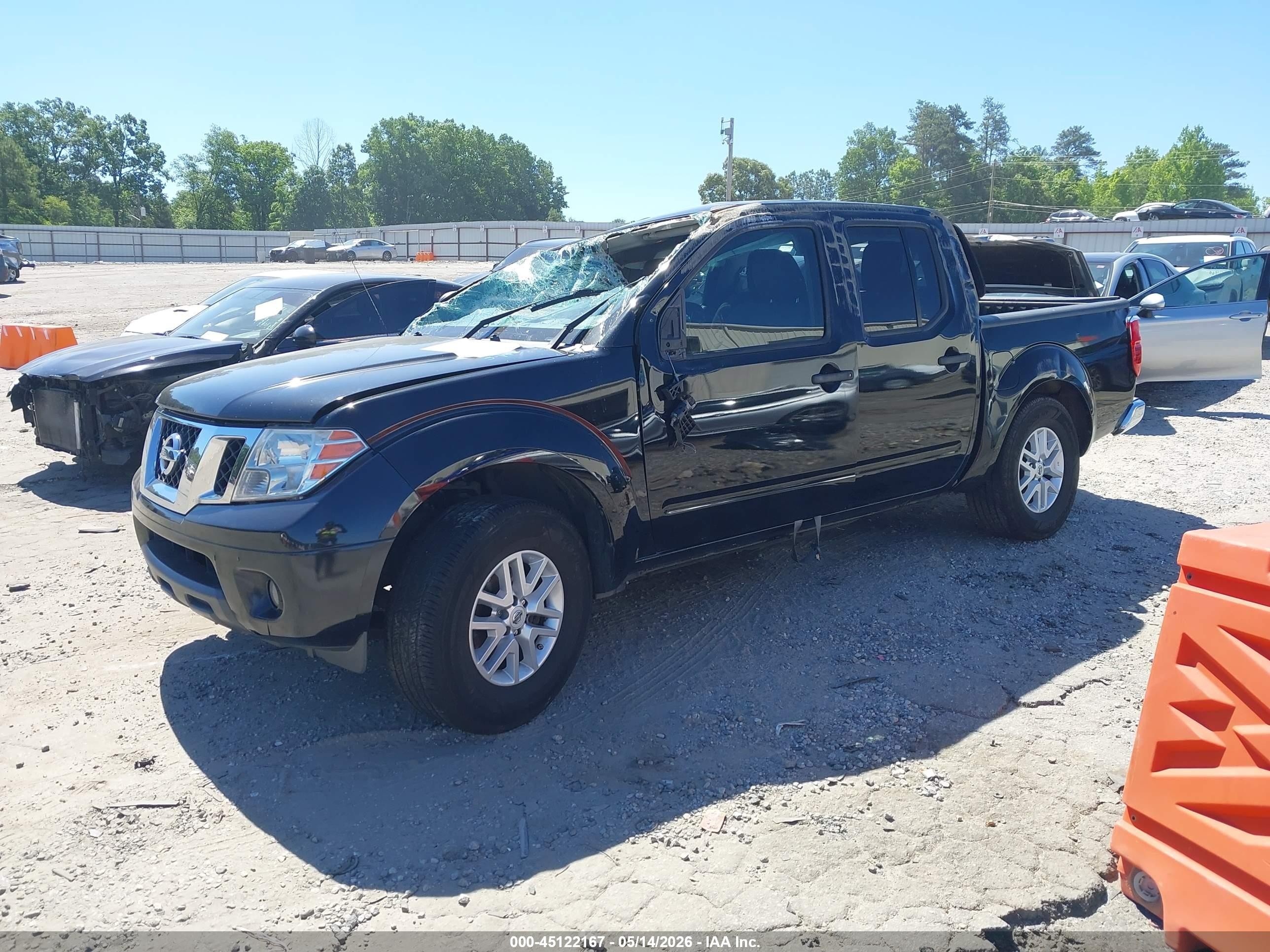2016 Nissan Frontier Sv Black vin: 1N6AD0ER7GN785191