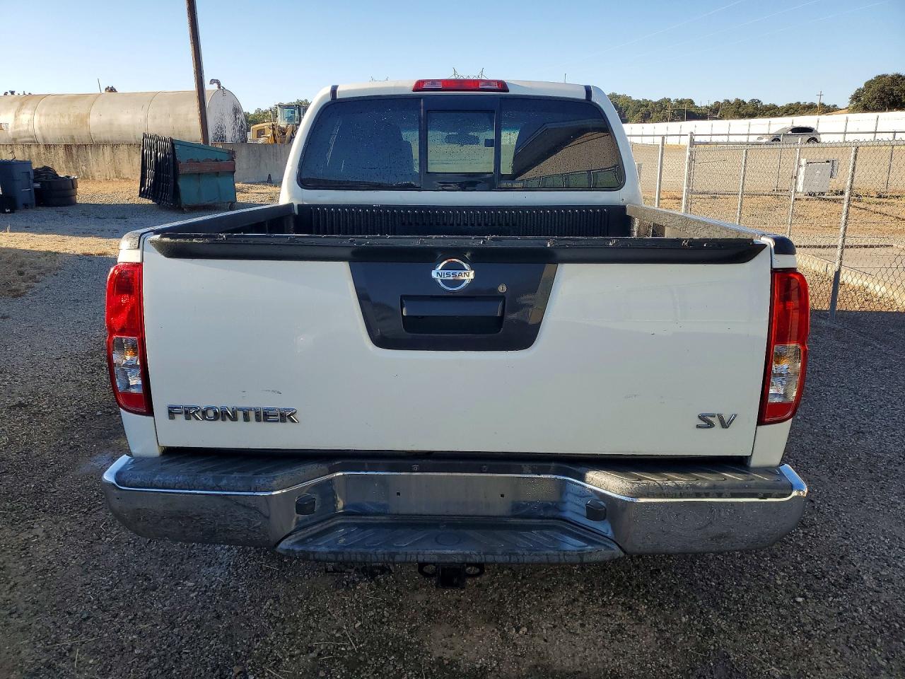 2018 Nissan Frontier Sv Белый vin: 1N6AD0ER7JN738668