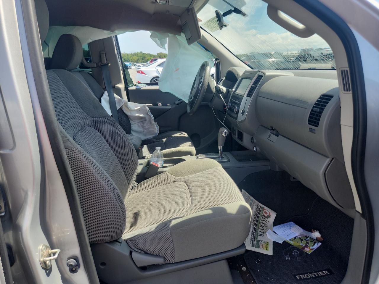 2019 Nissan Frontier Sv Silver vin: 1N6AD0ER7KN717708
