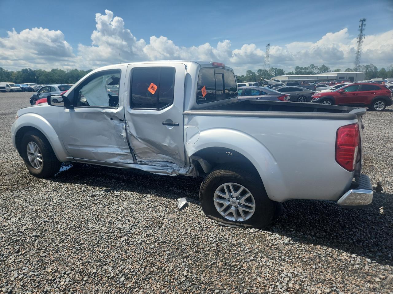 2019 Nissan Frontier Sv Silver vin: 1N6AD0ER7KN717708
