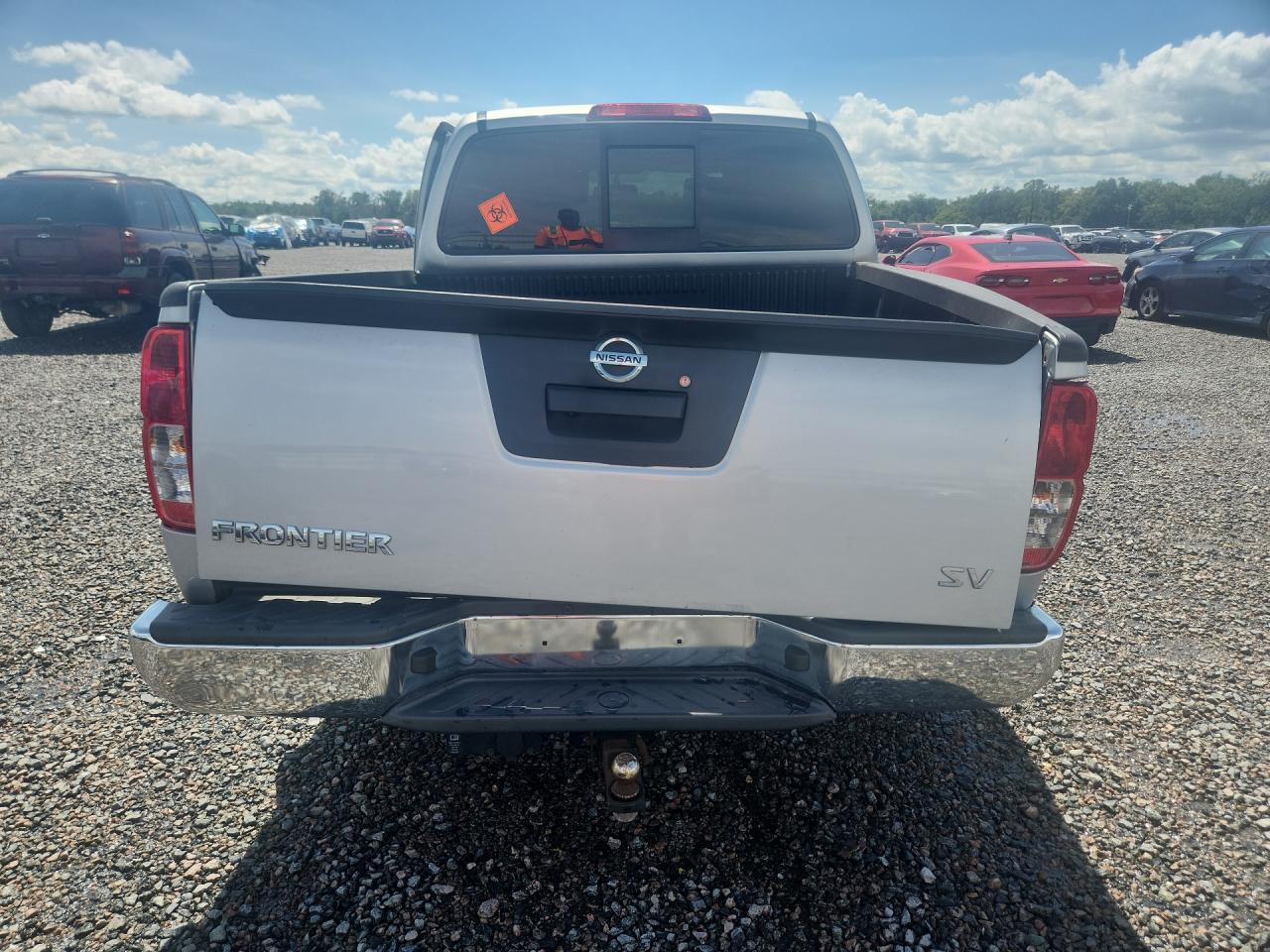 2019 Nissan Frontier Sv Silver vin: 1N6AD0ER7KN717708
