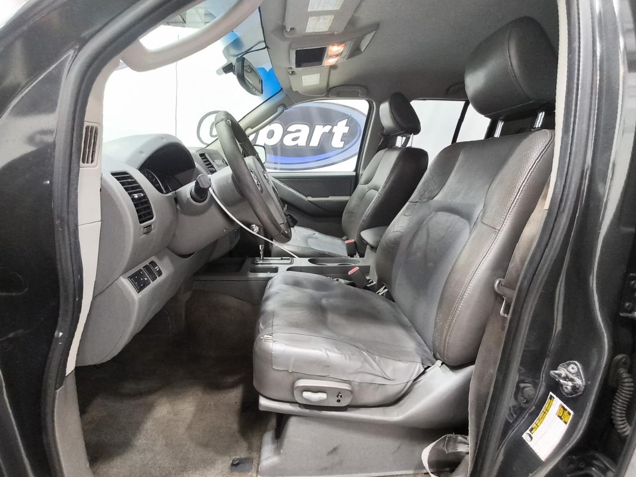 2010 Nissan Frontier Se V6 Gray vin: 1N6AD0ER8AC400630 Damage: Left Front Seat, Previous Repair, Substandard Repair