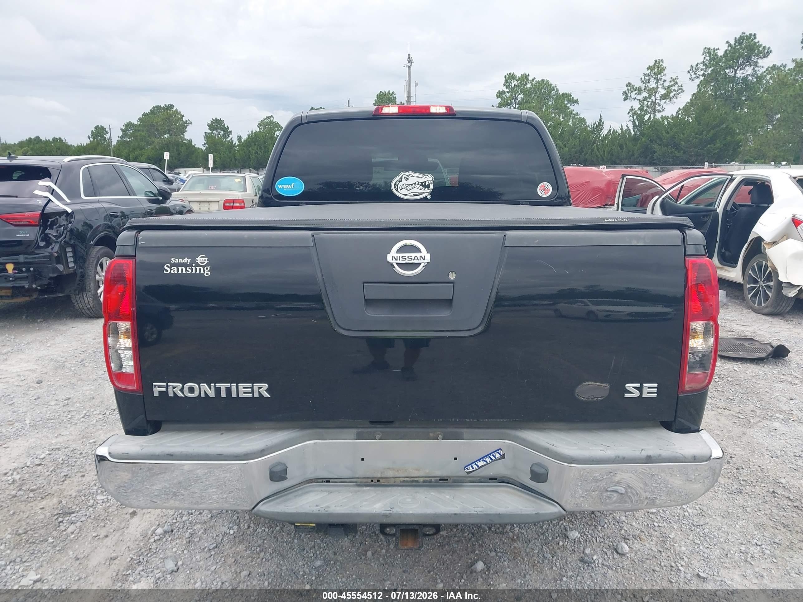 2010 Nissan Frontier Se Black vin: 1N6AD0ER8AC405861
