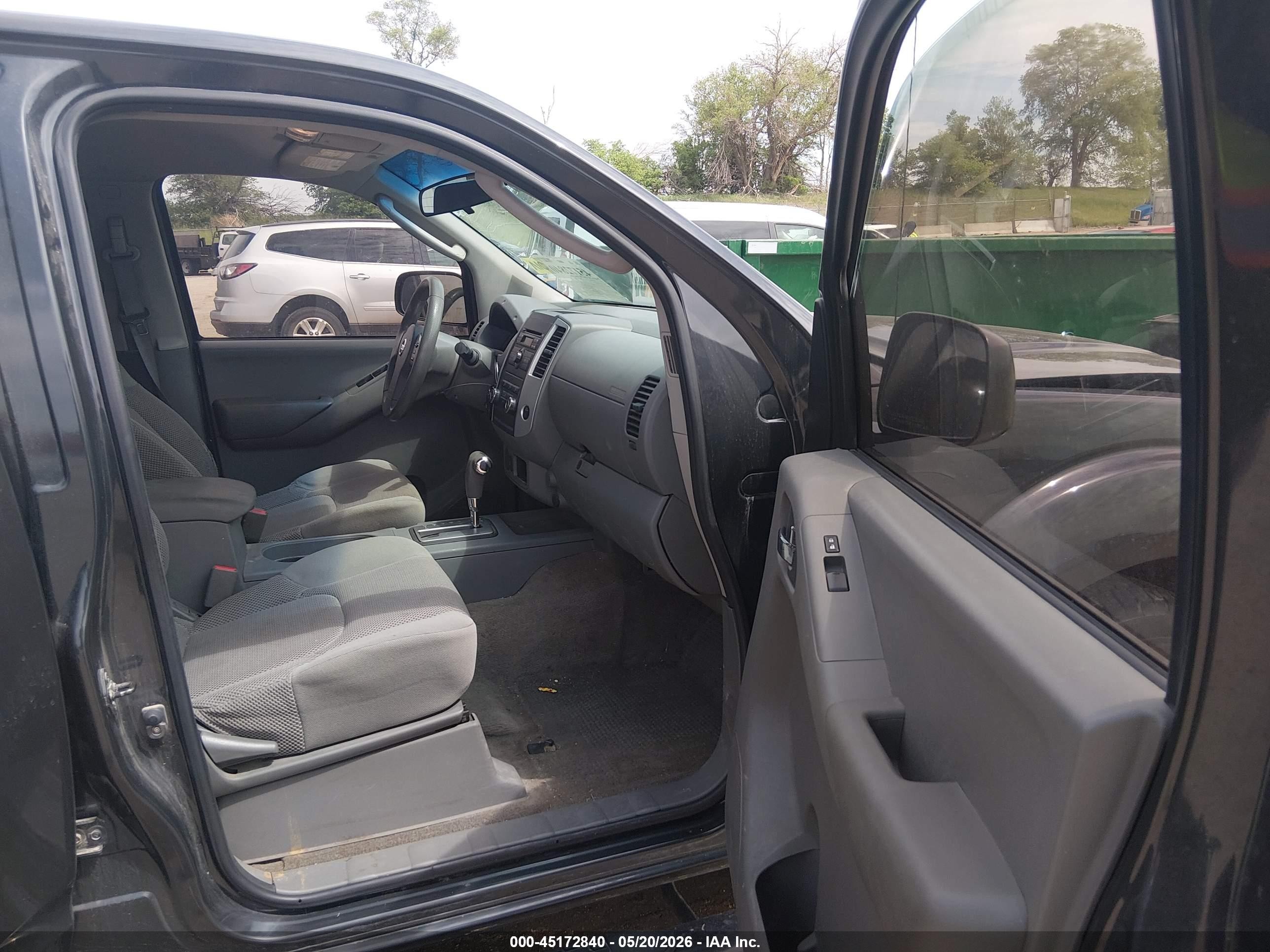 2010 Nissan Frontier Se Gray vin: 1N6AD0ER8AC425432