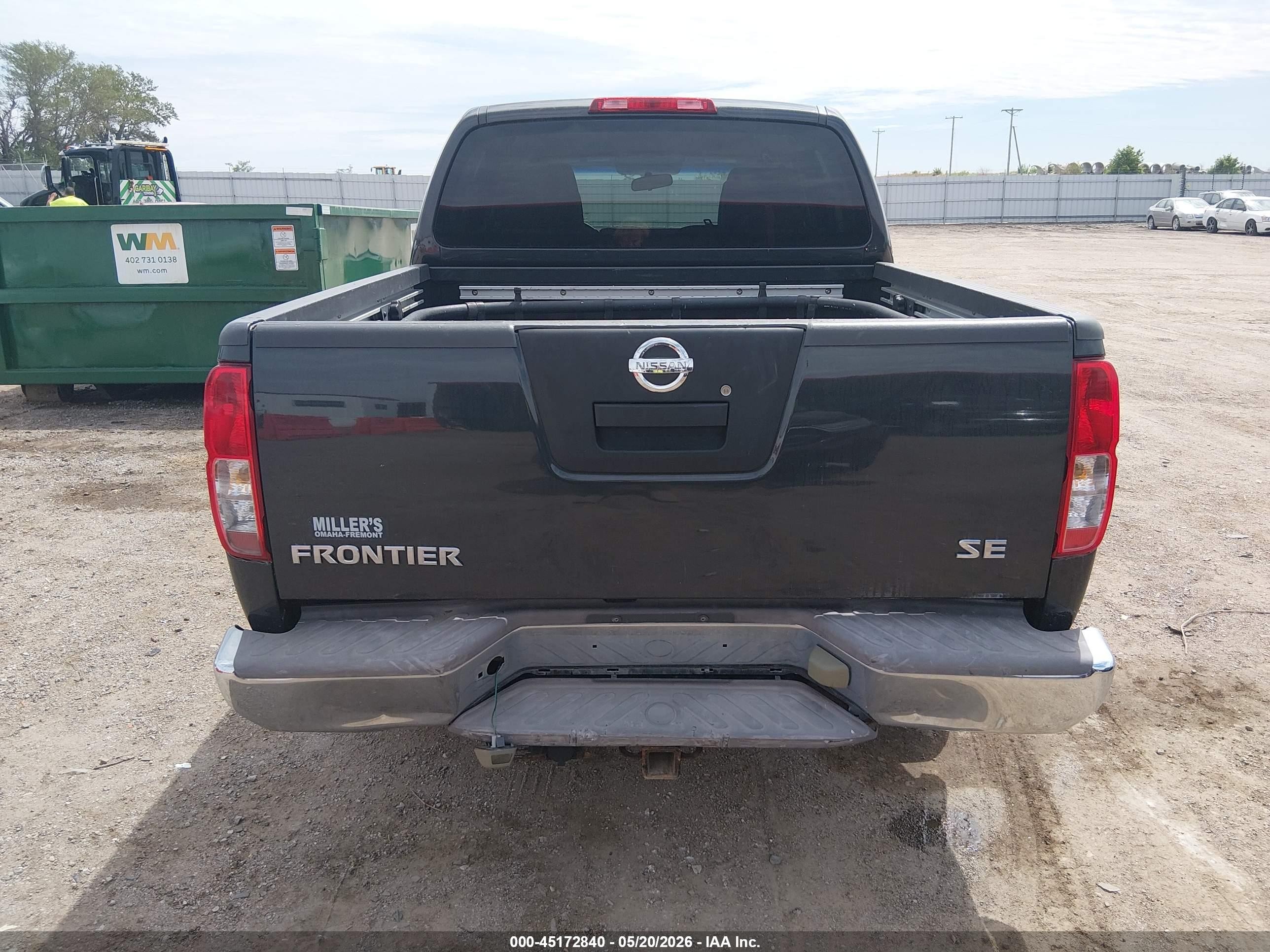 2010 Nissan Frontier Se Gray vin: 1N6AD0ER8AC425432