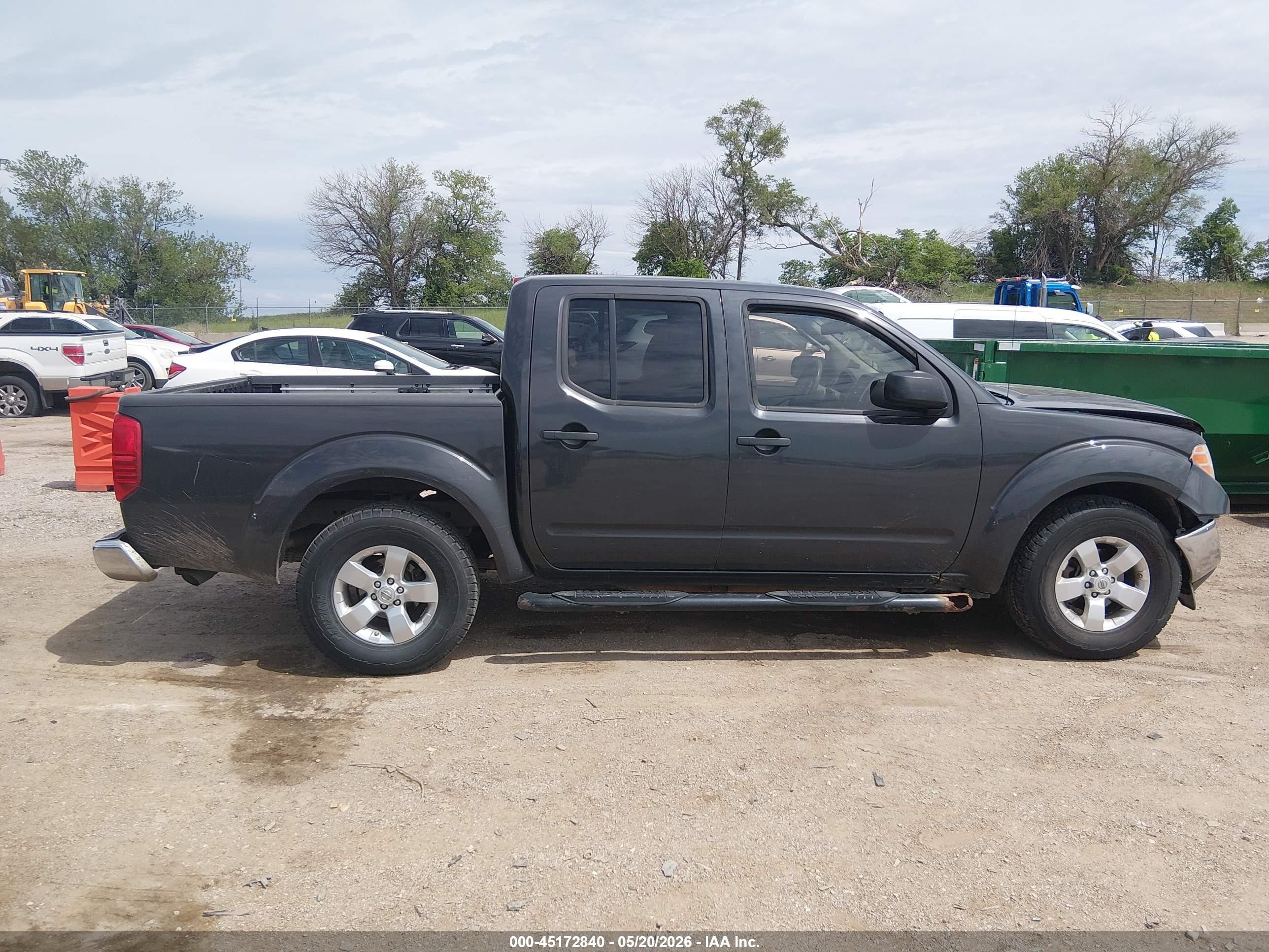 2010 Nissan Frontier Se Gray vin: 1N6AD0ER8AC425432