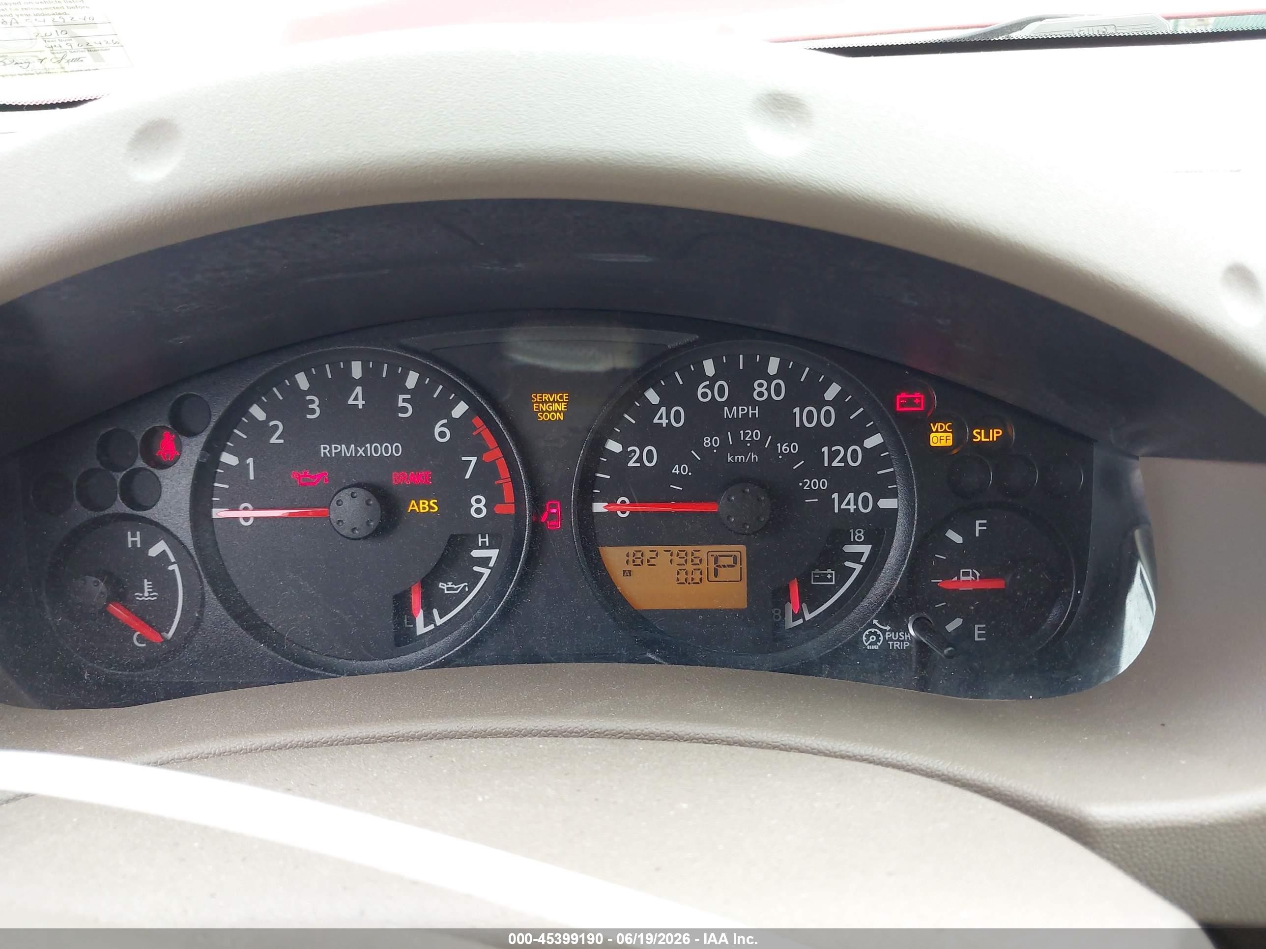 2010 Nissan Frontier Se Red vin: 1N6AD0ER8AC429240