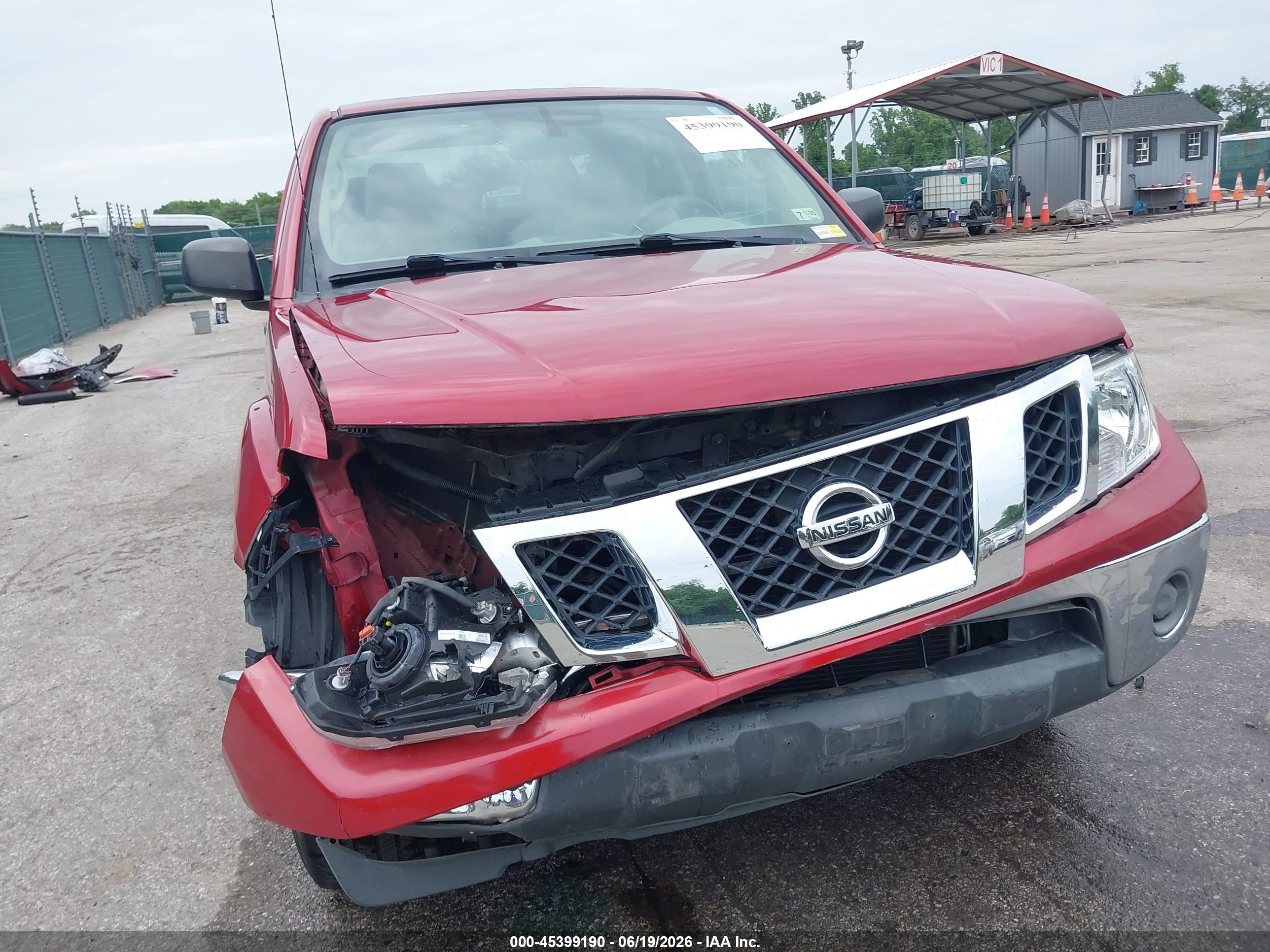 2010 Nissan Frontier Se Red vin: 1N6AD0ER8AC429240