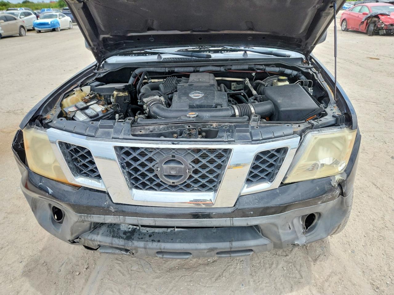 2011 Nissan Frontier S Черный vin: 1N6AD0ER8BC406557