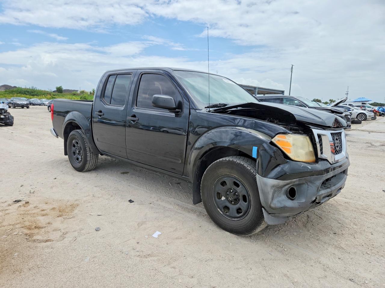 2011 Nissan Frontier S Черный vin: 1N6AD0ER8BC406557