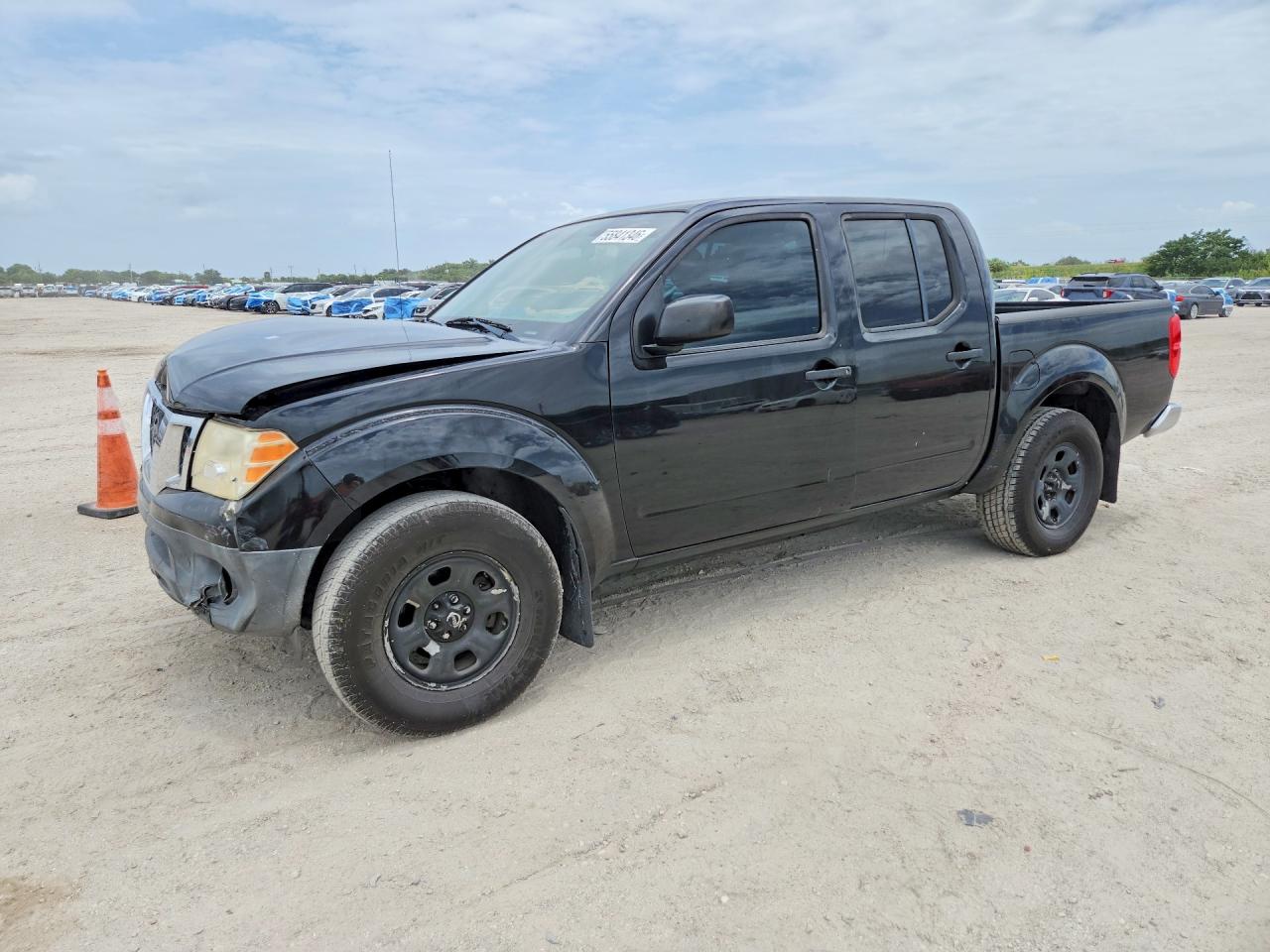 2011 Nissan Frontier S Black vin: 1N6AD0ER8BC406557