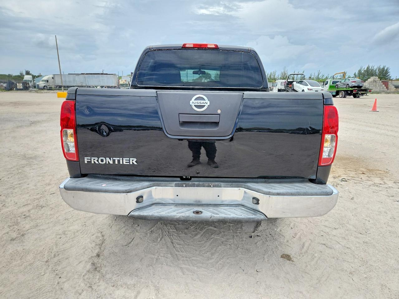 2011 Nissan Frontier S Черный vin: 1N6AD0ER8BC406557